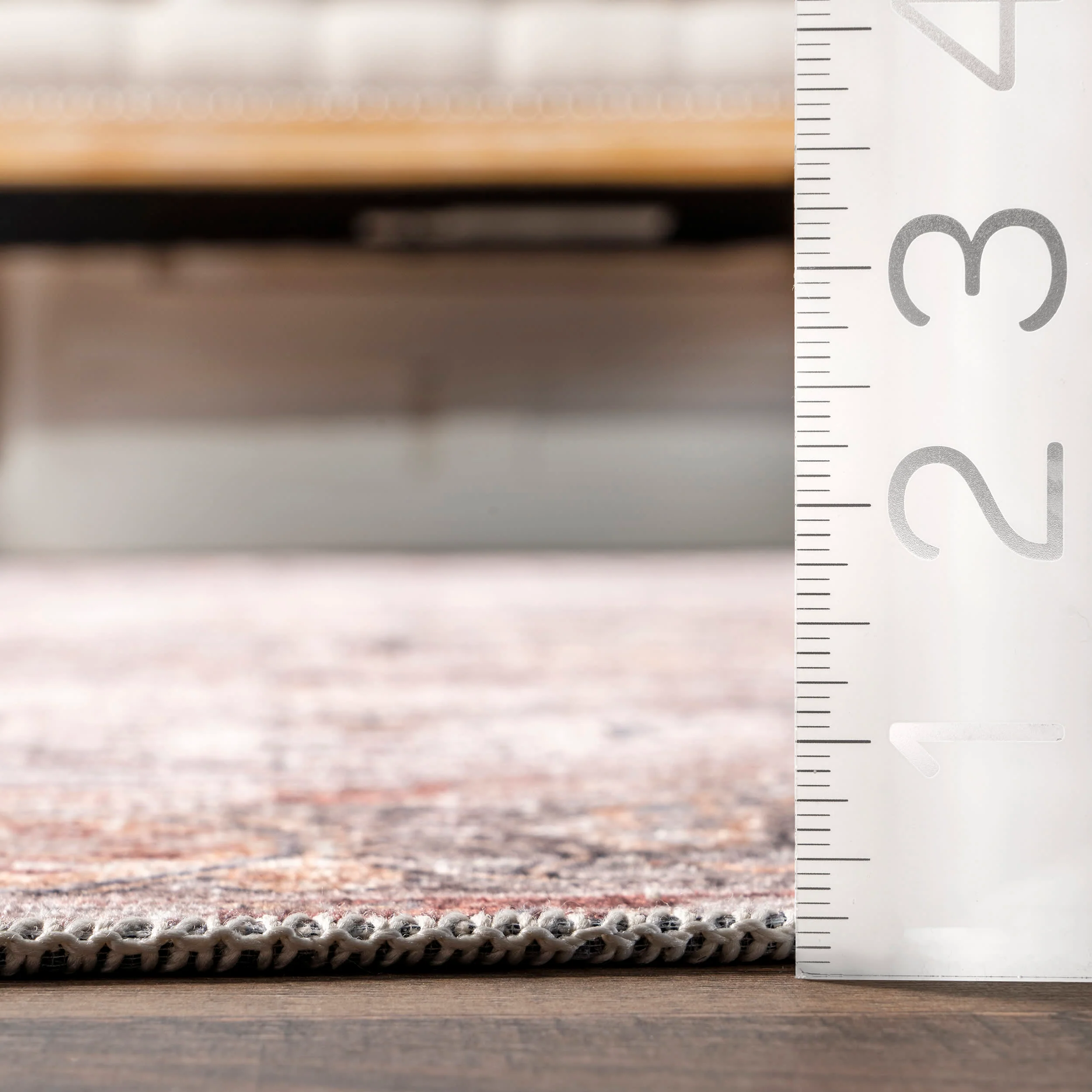 Jaqueline Antique Gilded Rug | Rust - Image 5