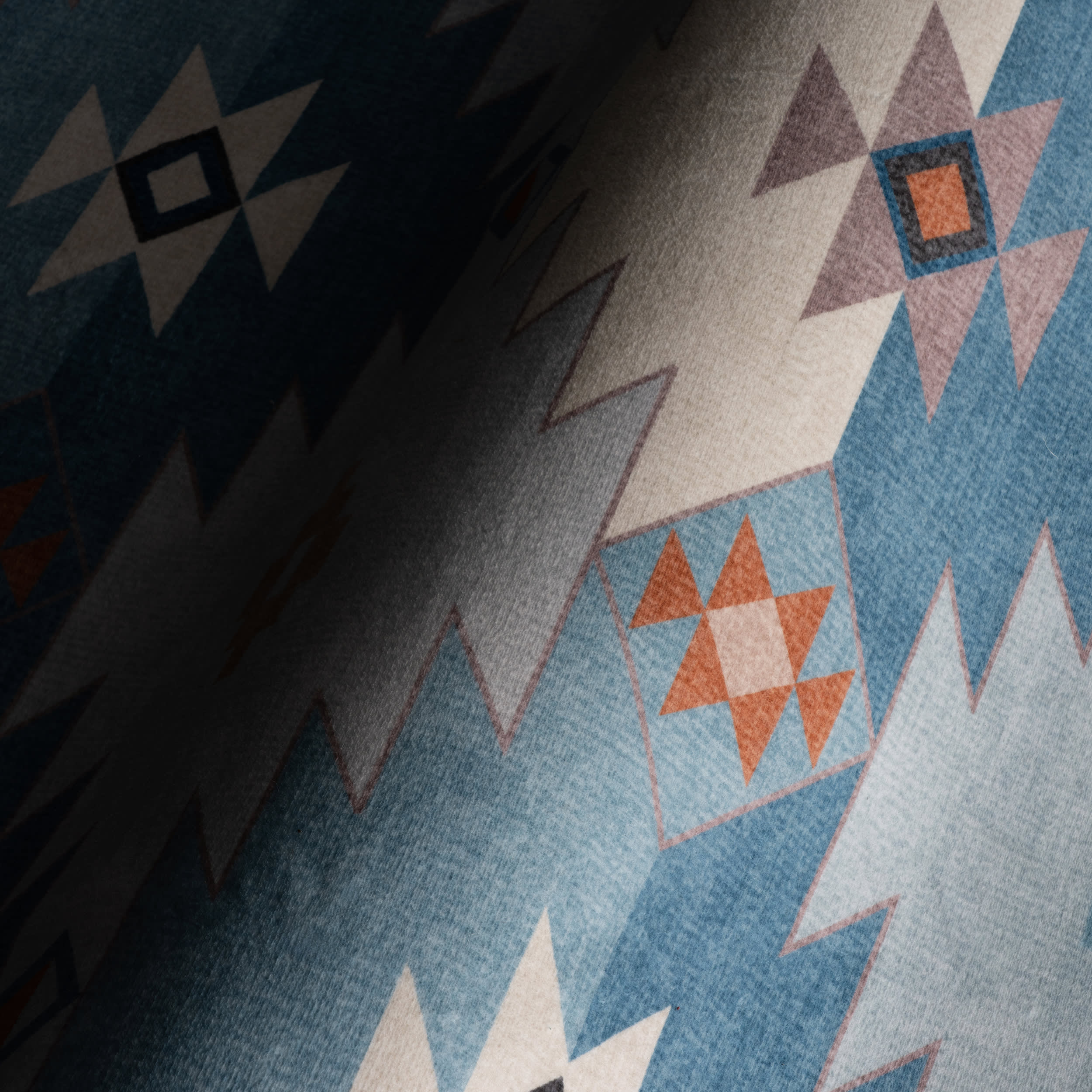 Jasdin Southwestern Washable Rug | Blue - Image 3