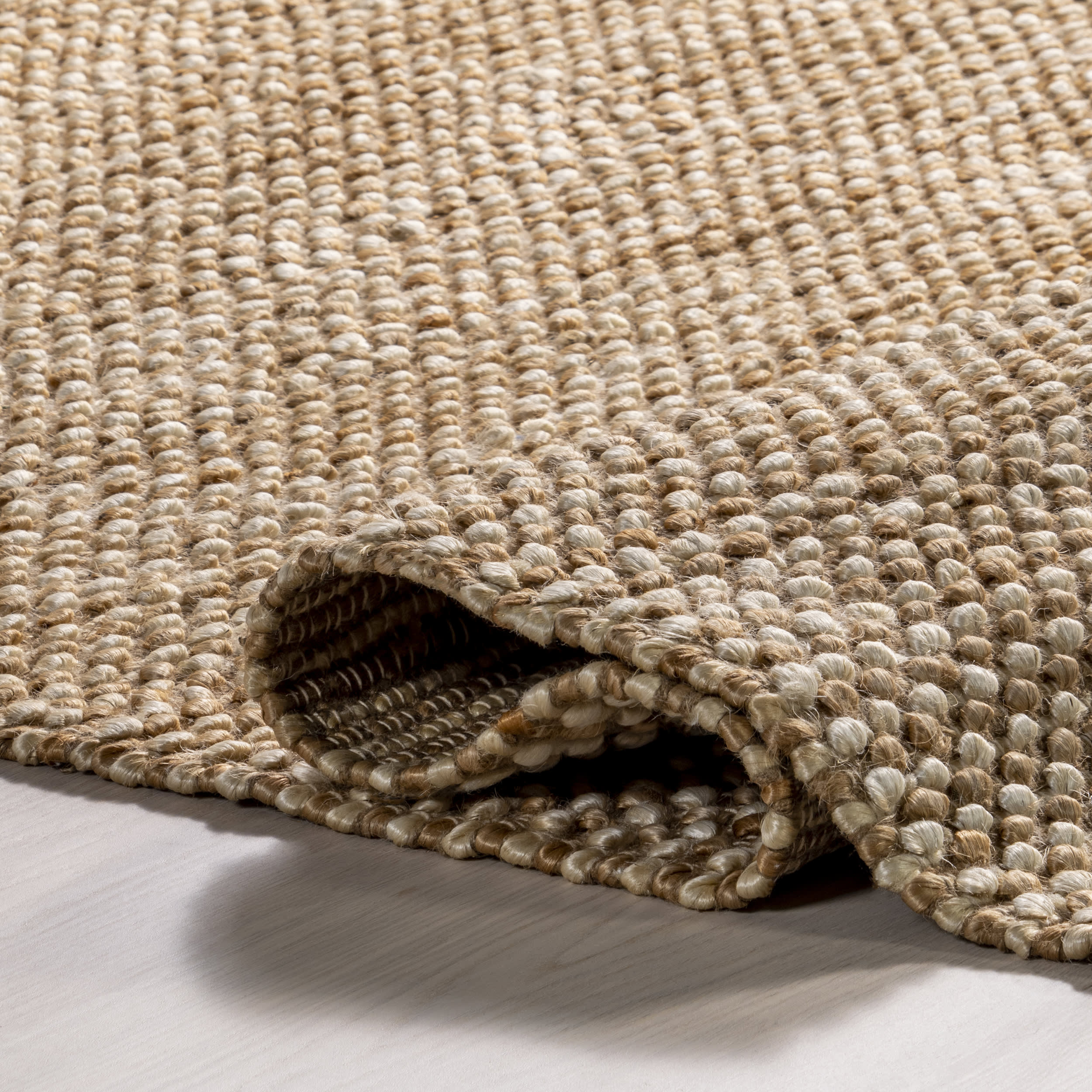 Jayde Handwoven Jute Rug | Natural - Image 8