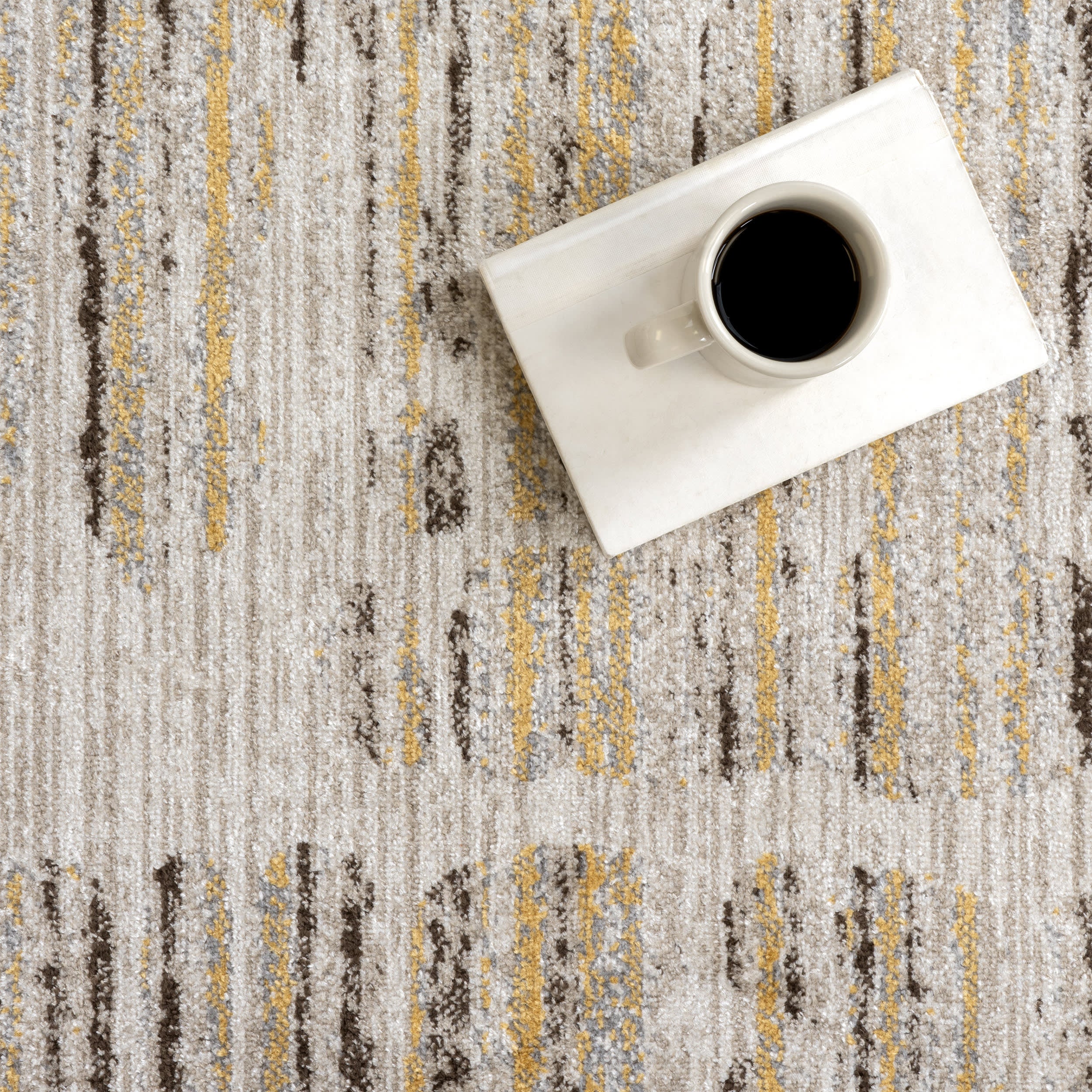 Jazlyn Abstract Washable Rug | Multicolor - Image 8