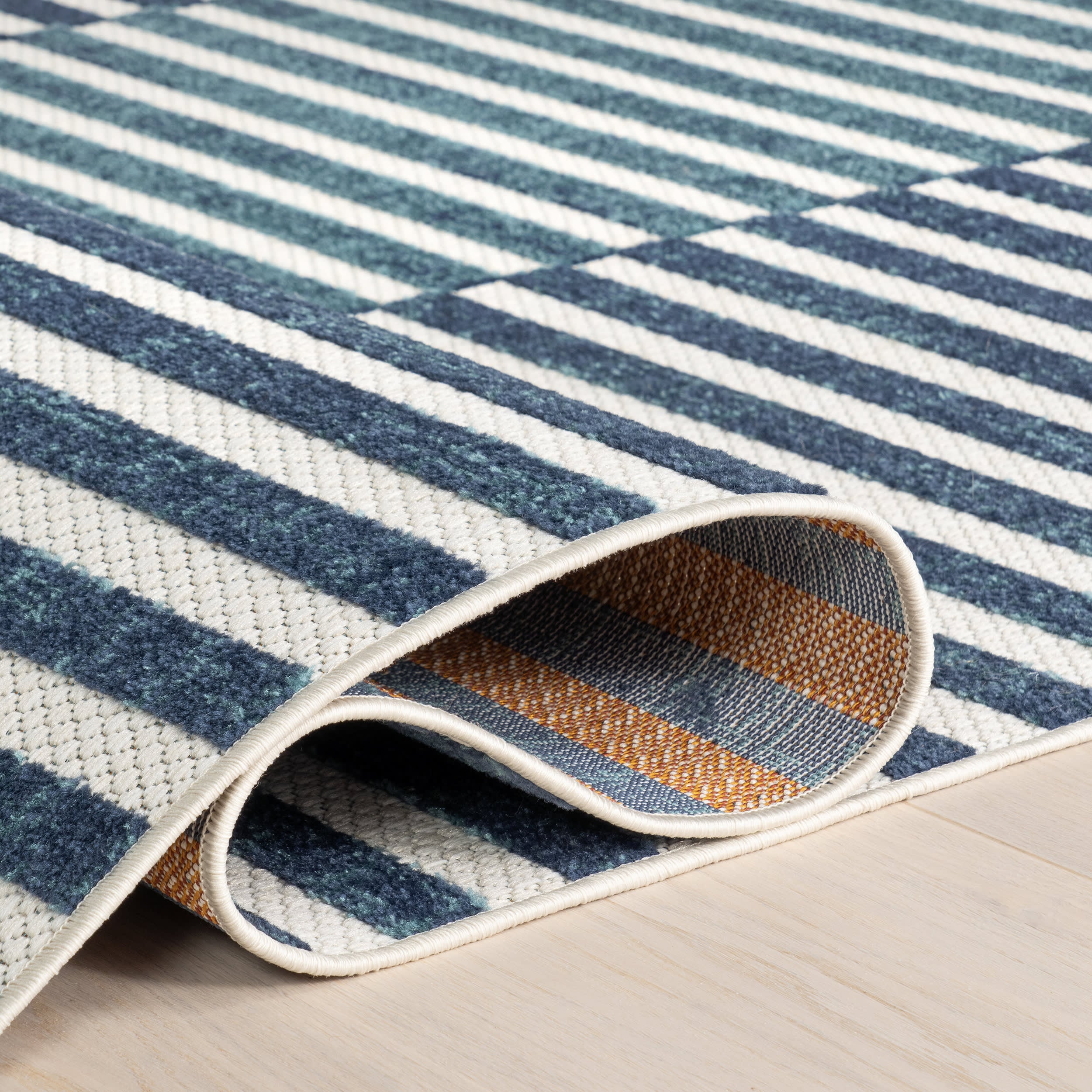 Colony Indoor/Outdoor Rug | Blue - Image 10