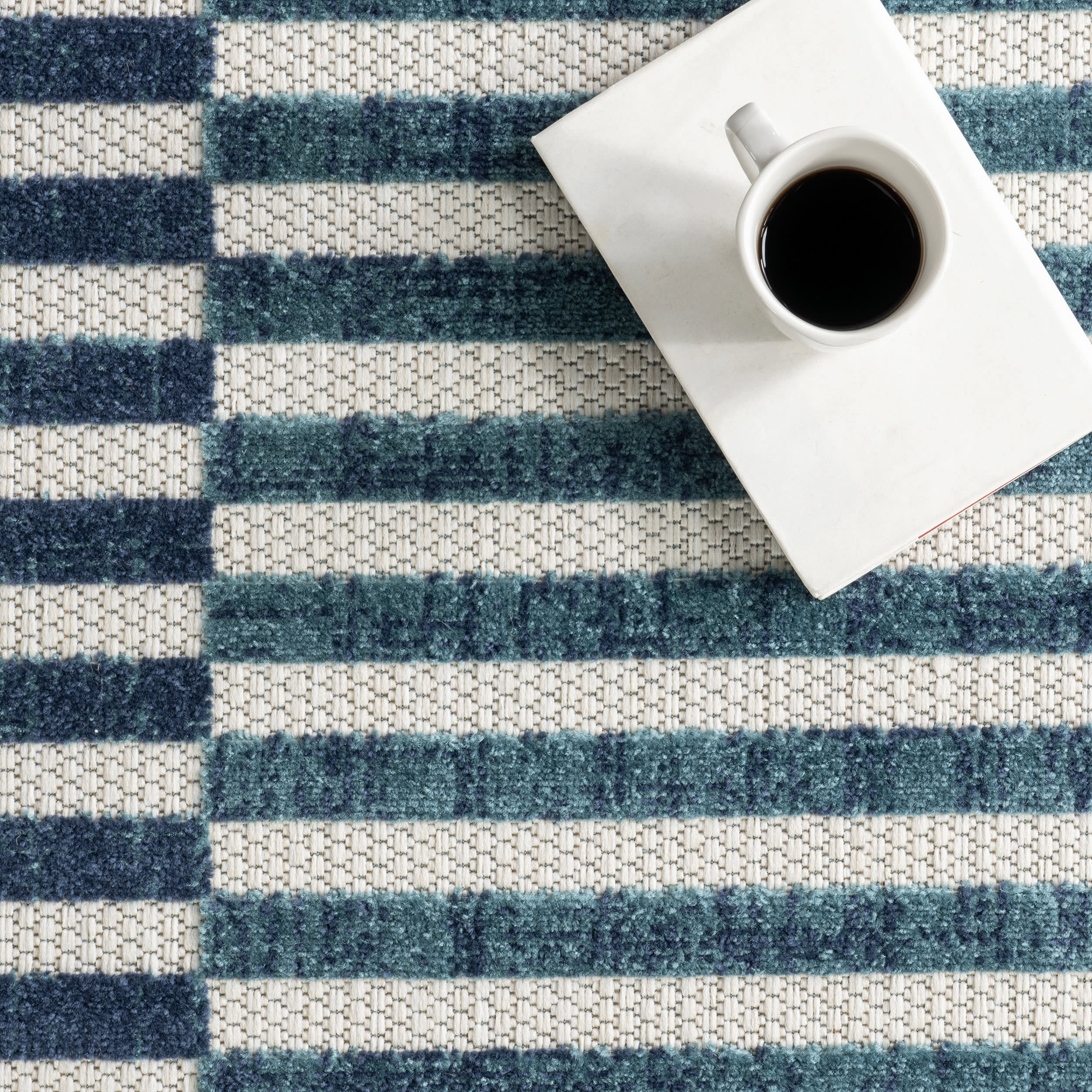 Colony Indoor/Outdoor Rug | Blue - Image 8