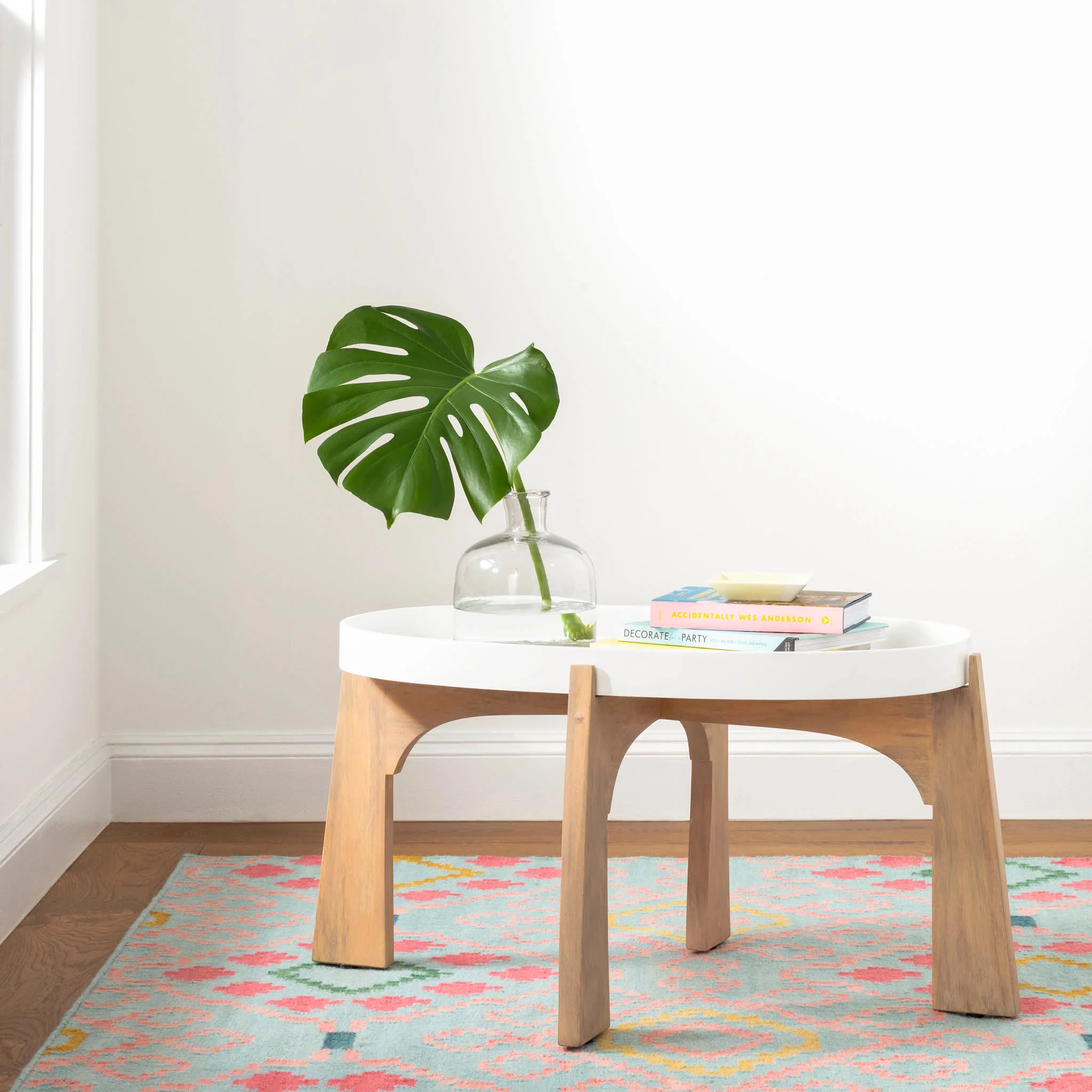 Jelly Roll Handwoven Wool Rug | Multi - Image 3