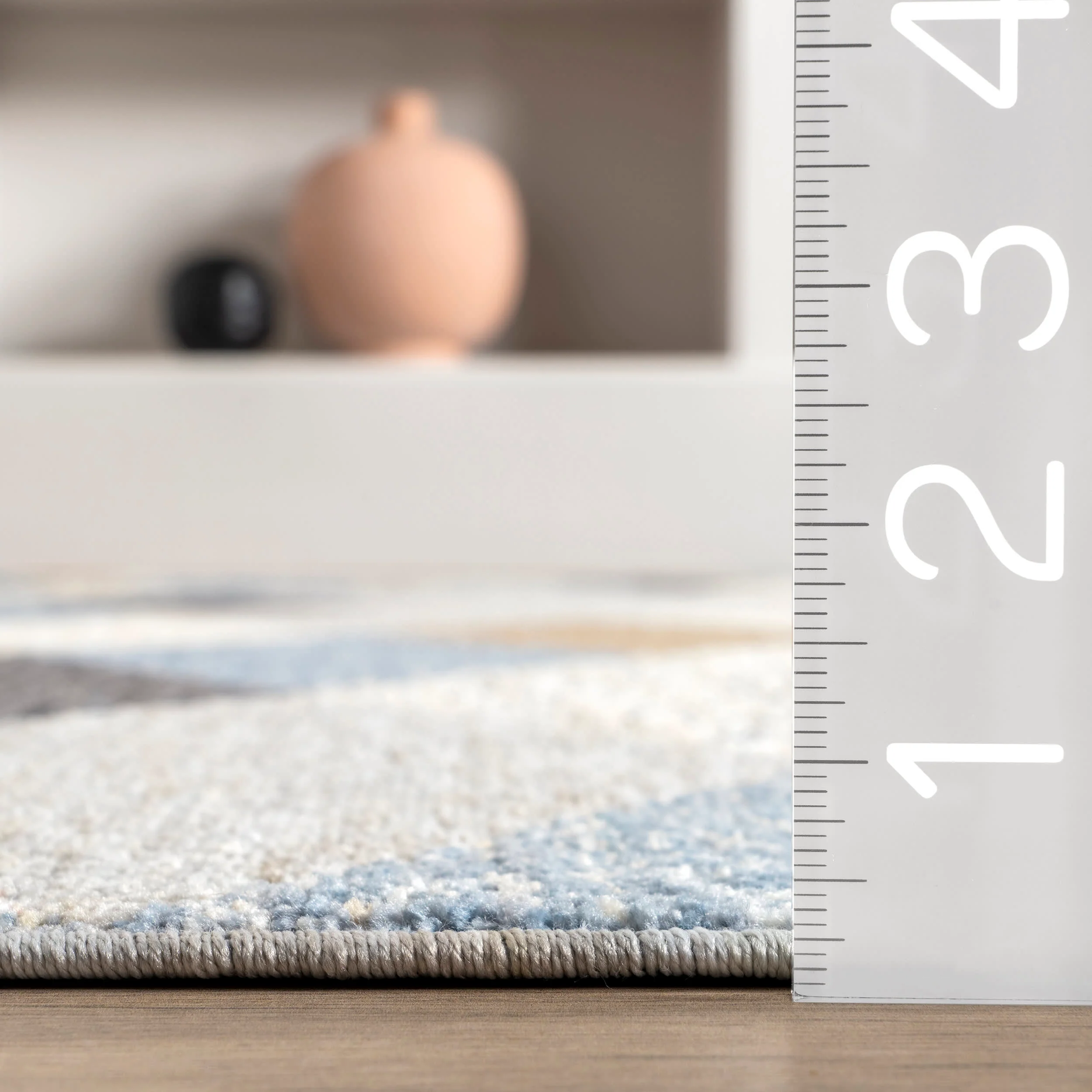 Jess Renewed Argyle Rug | Grey - Image 5