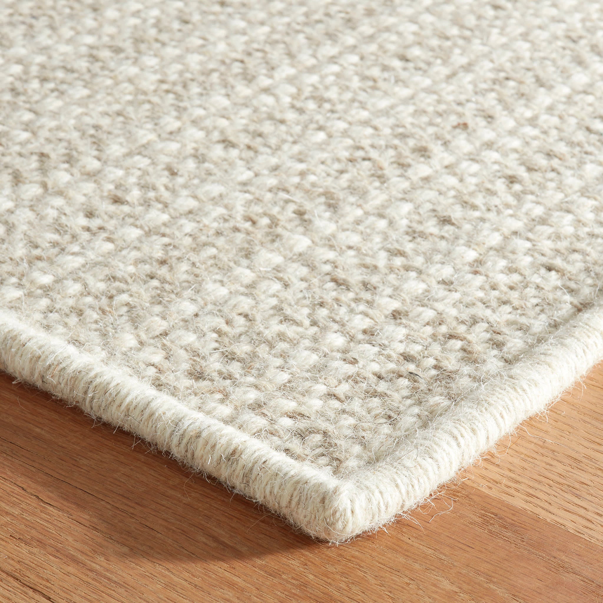 Jett Woven Wool Custom Rug | Natural - Image 5