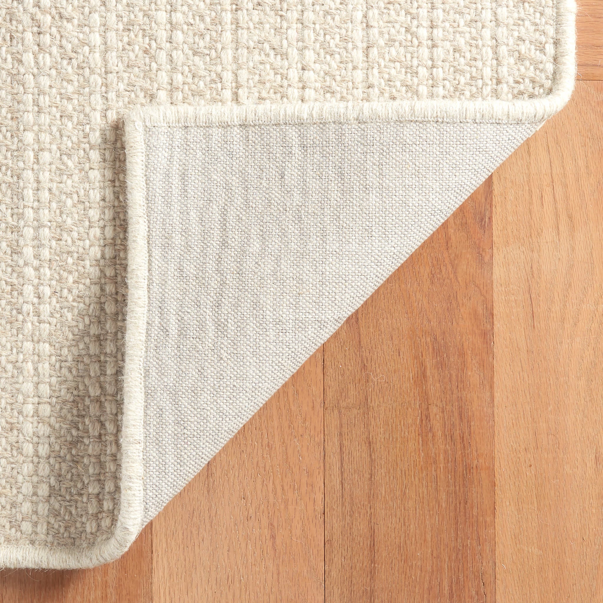 Jett Woven Wool Custom Rug | Natural - Image 6