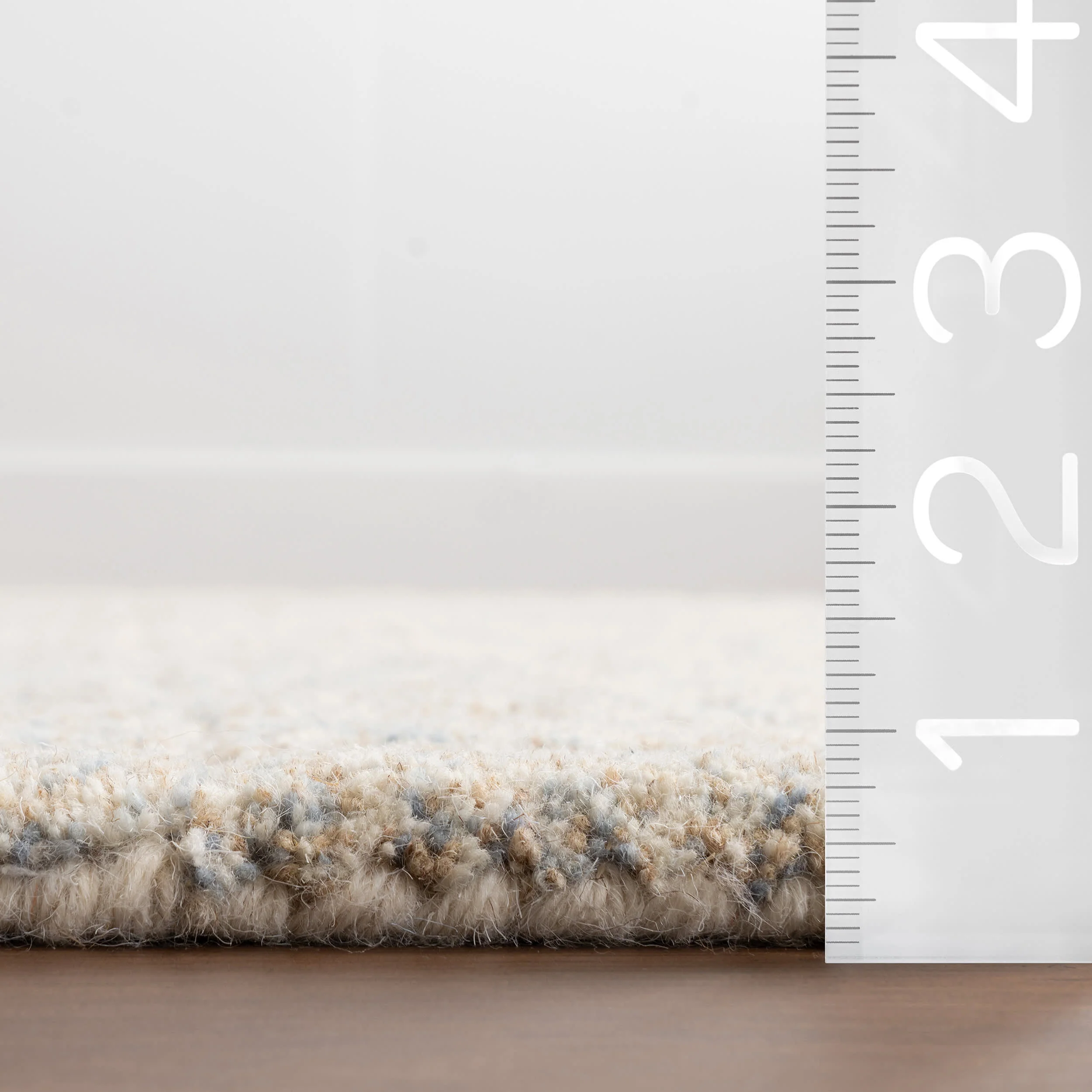 Jianna Checkered Rug | Blue Grey - Image 6