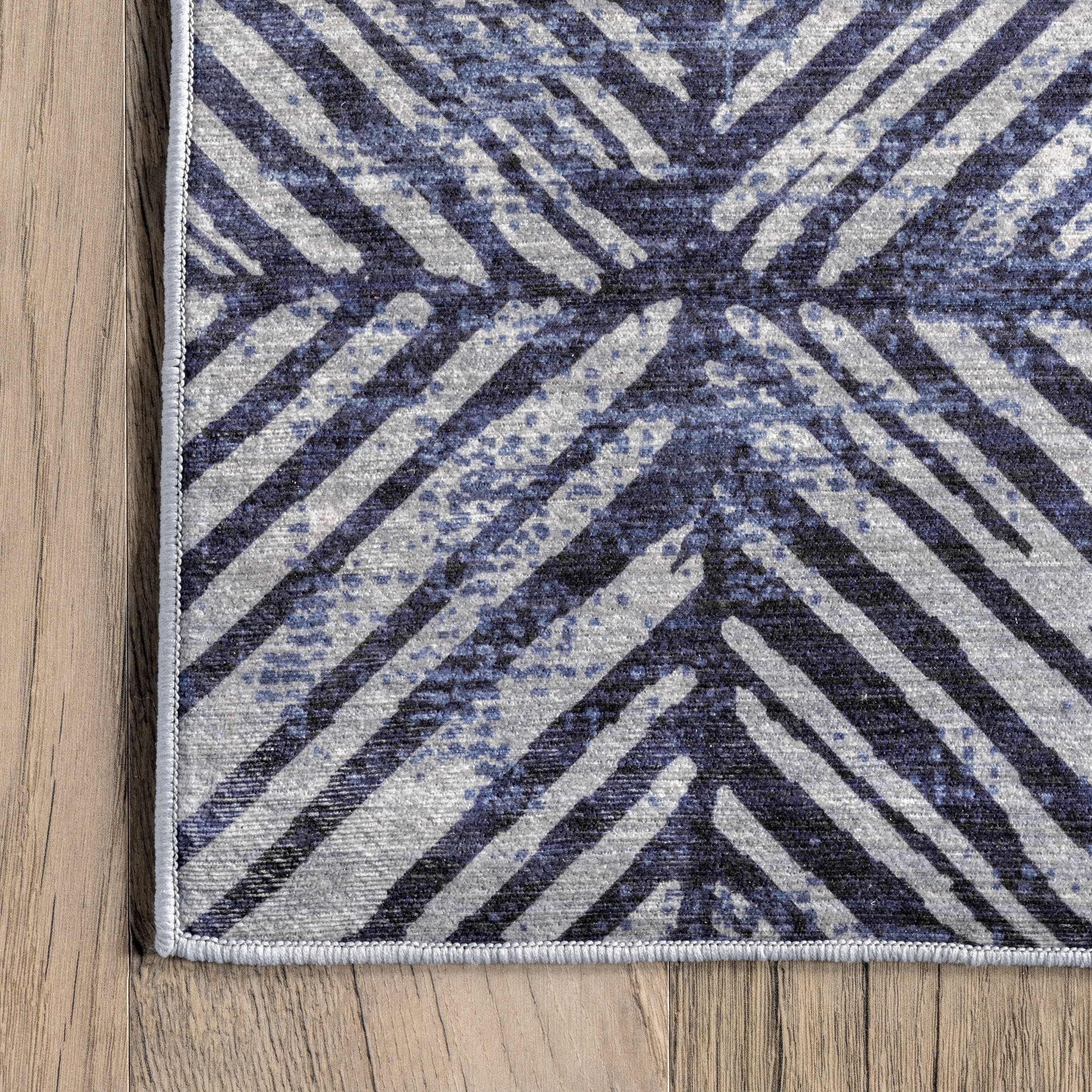 Johanna Tiled Washable Indoor/Outdoor Rug | Blue - Image 3