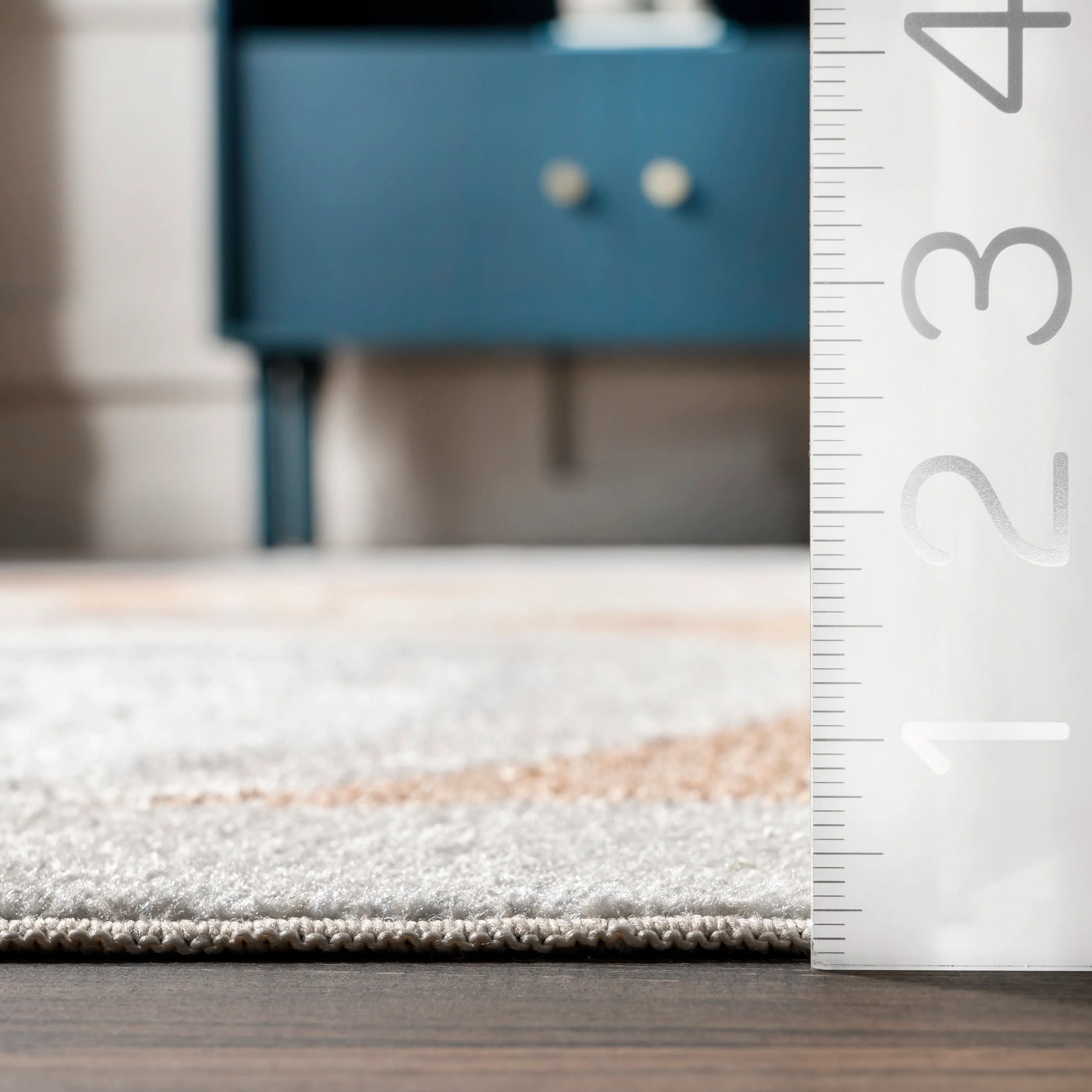 Jolena Fox Kids Washable Rug | Beige - Image 5