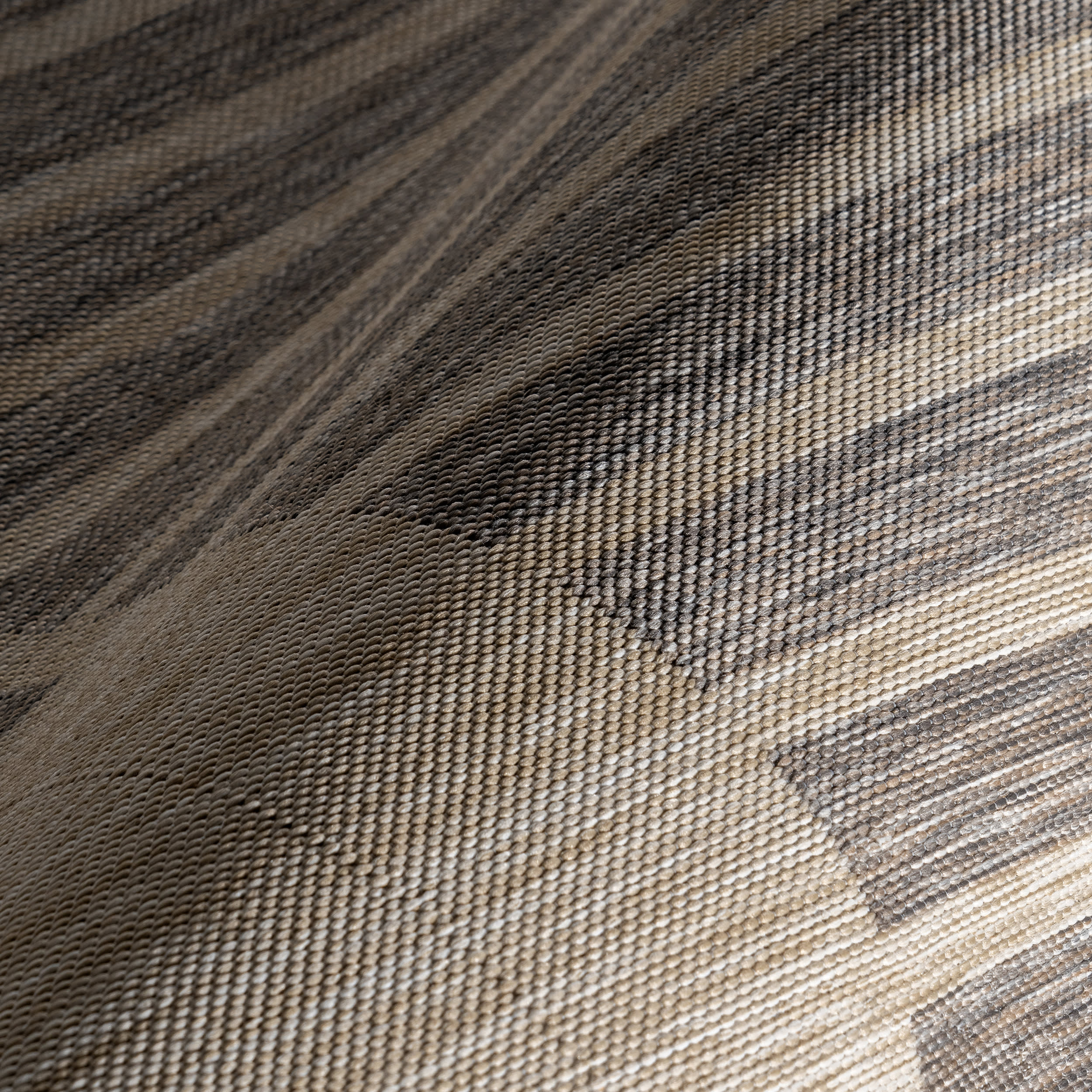 Jordan Blocked Stripes Indoor/Outdoor Rug | Light Grey - Image 3
