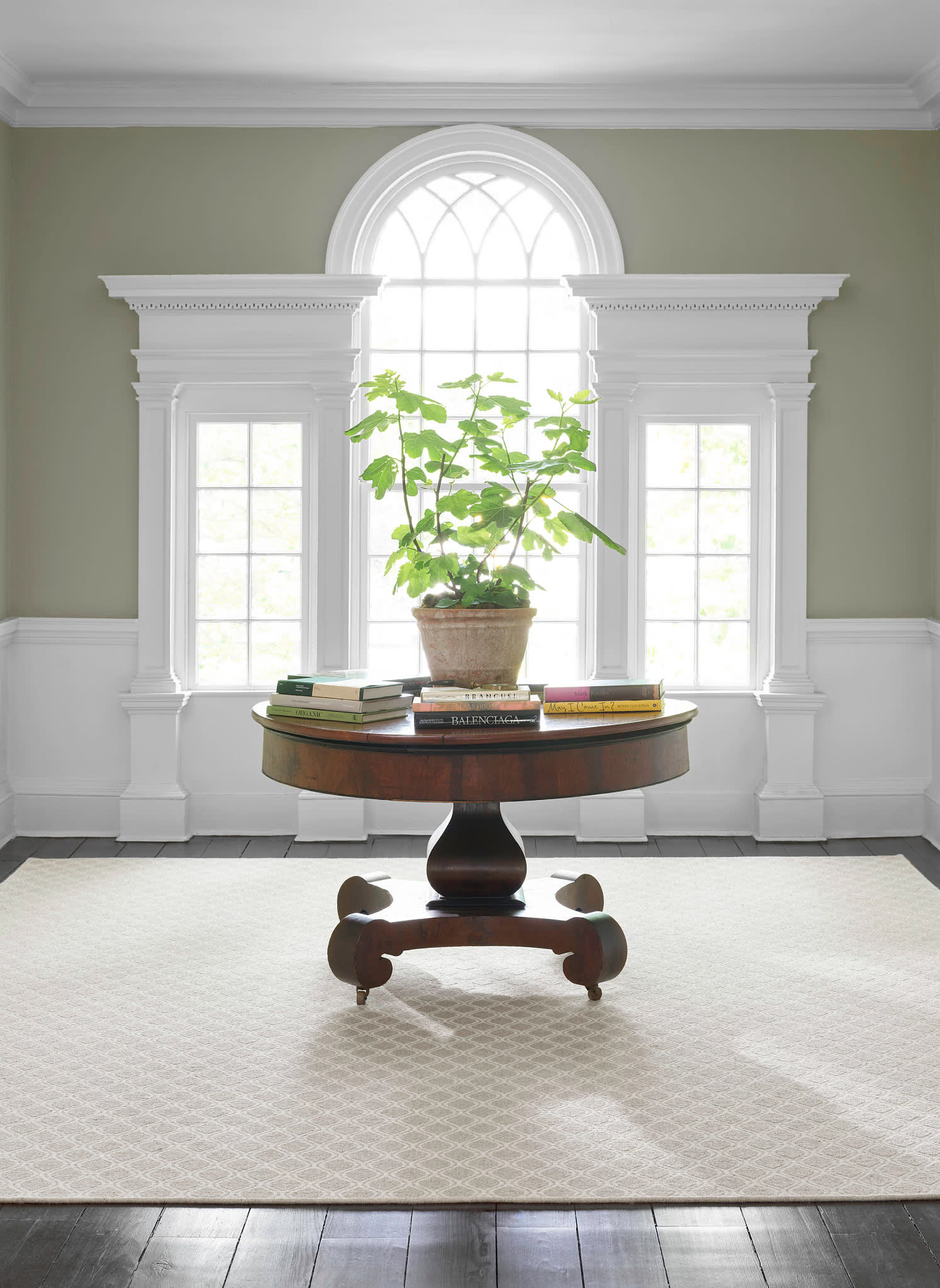Jude Woven Wool Custom Rug | Dove Grey - Image 2