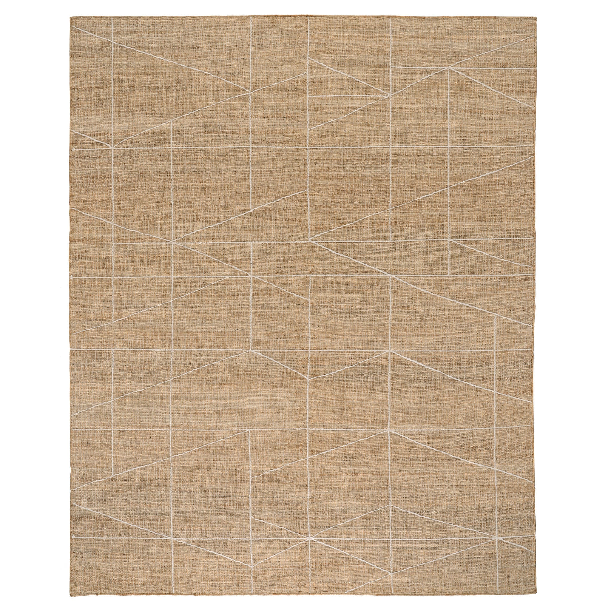 Judson Handwoven Jute Rug | Natural/Ivory - Image 2