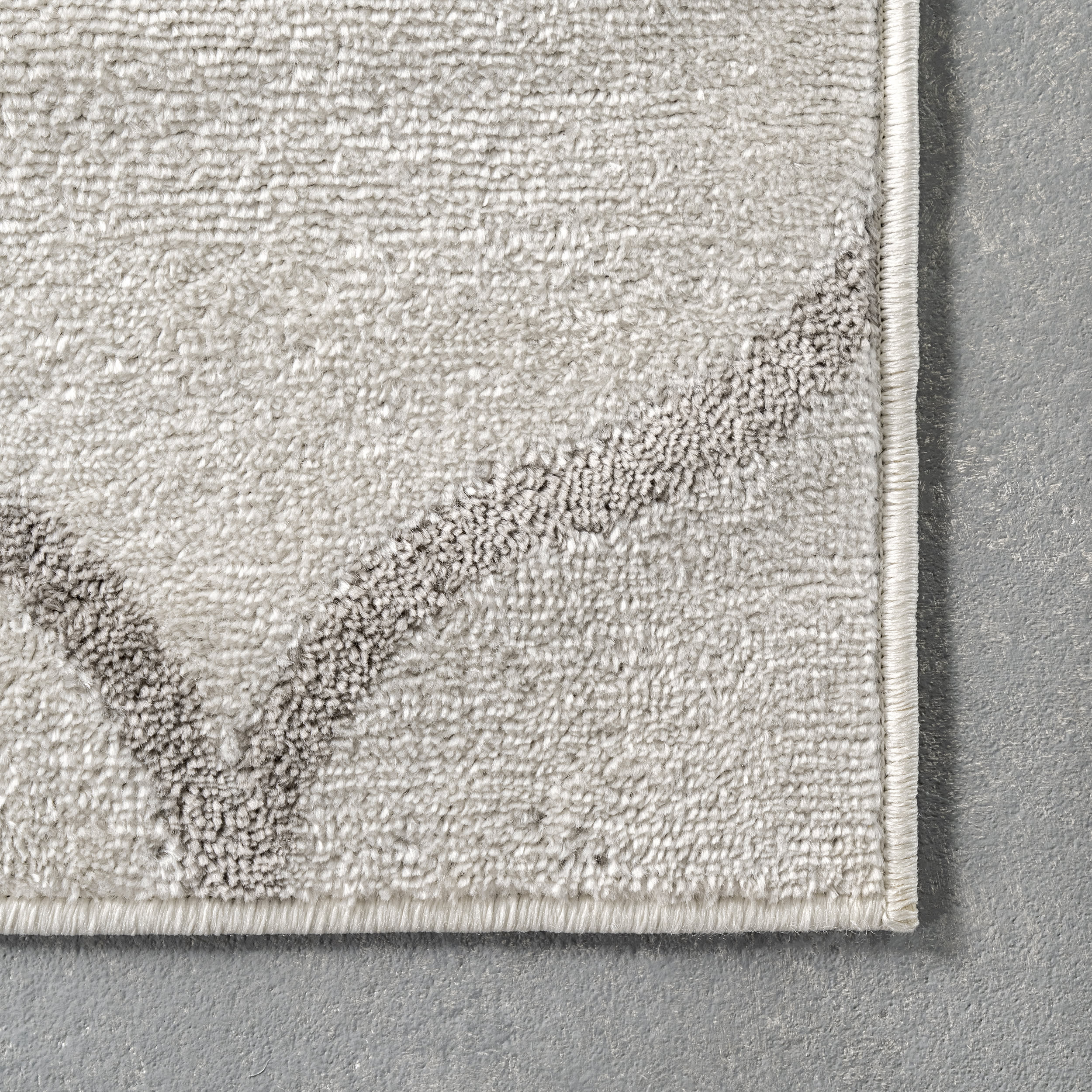 Judy Scalloped Trellis Rug | Beige - Image 3