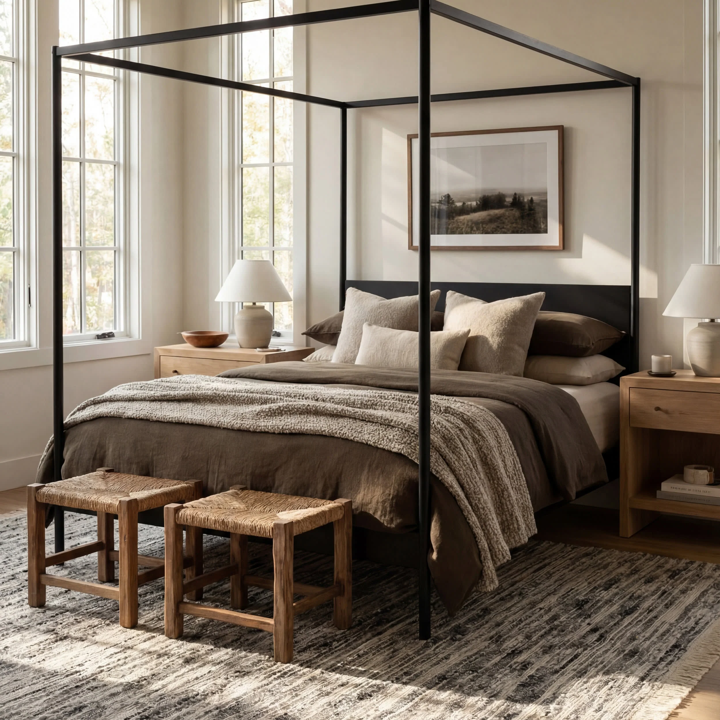 JuJu Tasseled Wool Rug | Grey - Image 10
