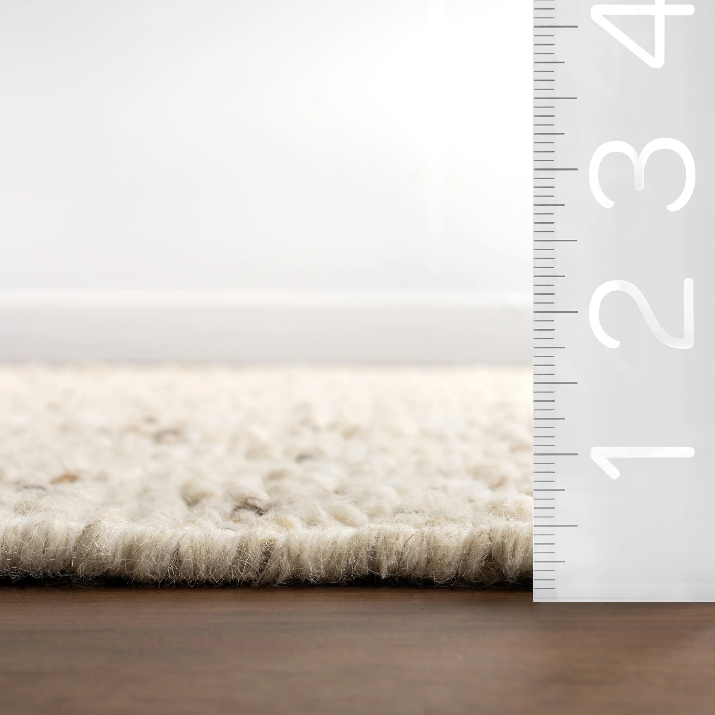 JuJu Tasseled Wool Rug | Ivory - Image 5