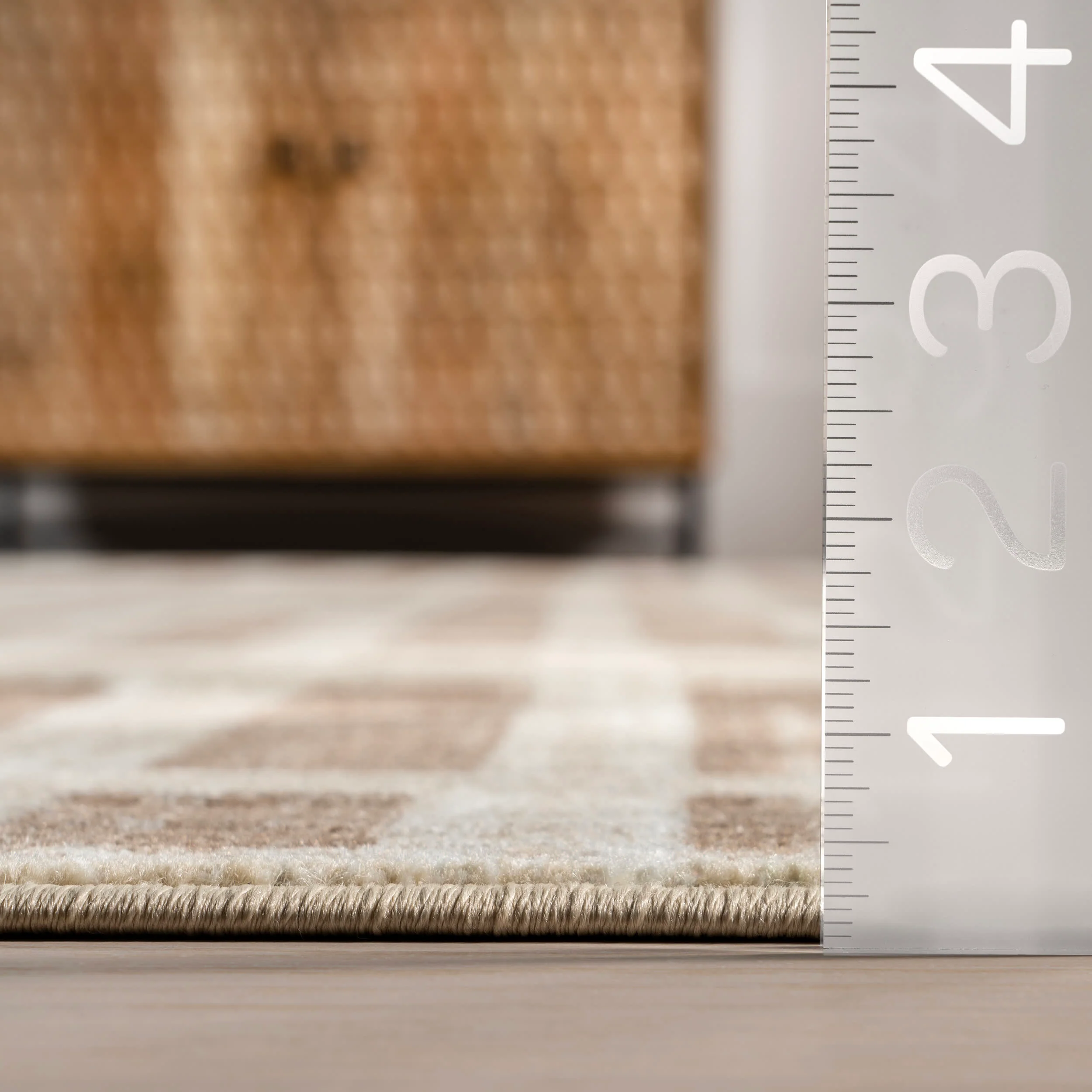 Julies Striped Rug | Beige - Image 4