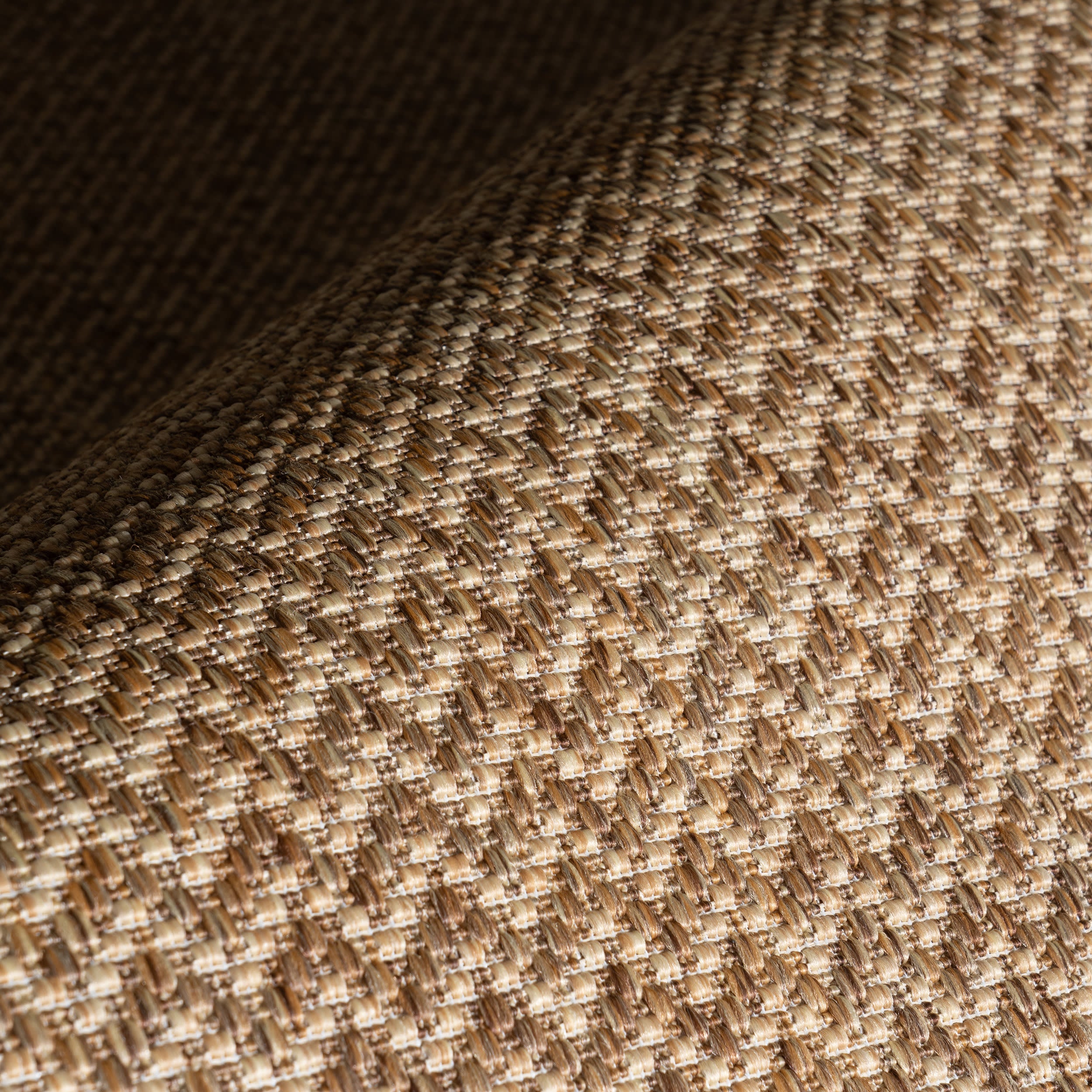 Junera Modern Indoor/Outdoor Rug | Light Brown - Image 3