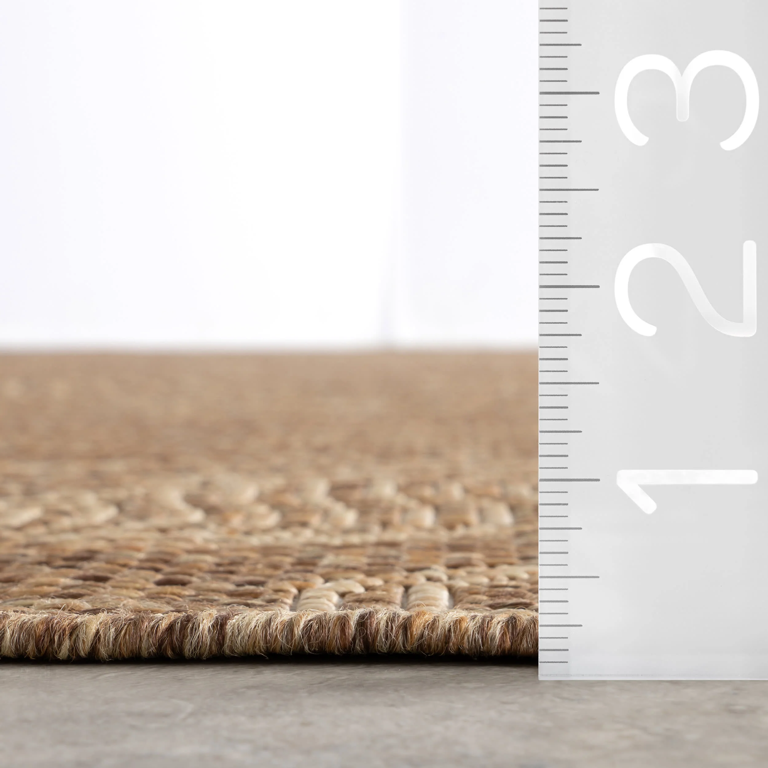 Junera Modern Indoor/Outdoor Rug | Light Brown - Image 5