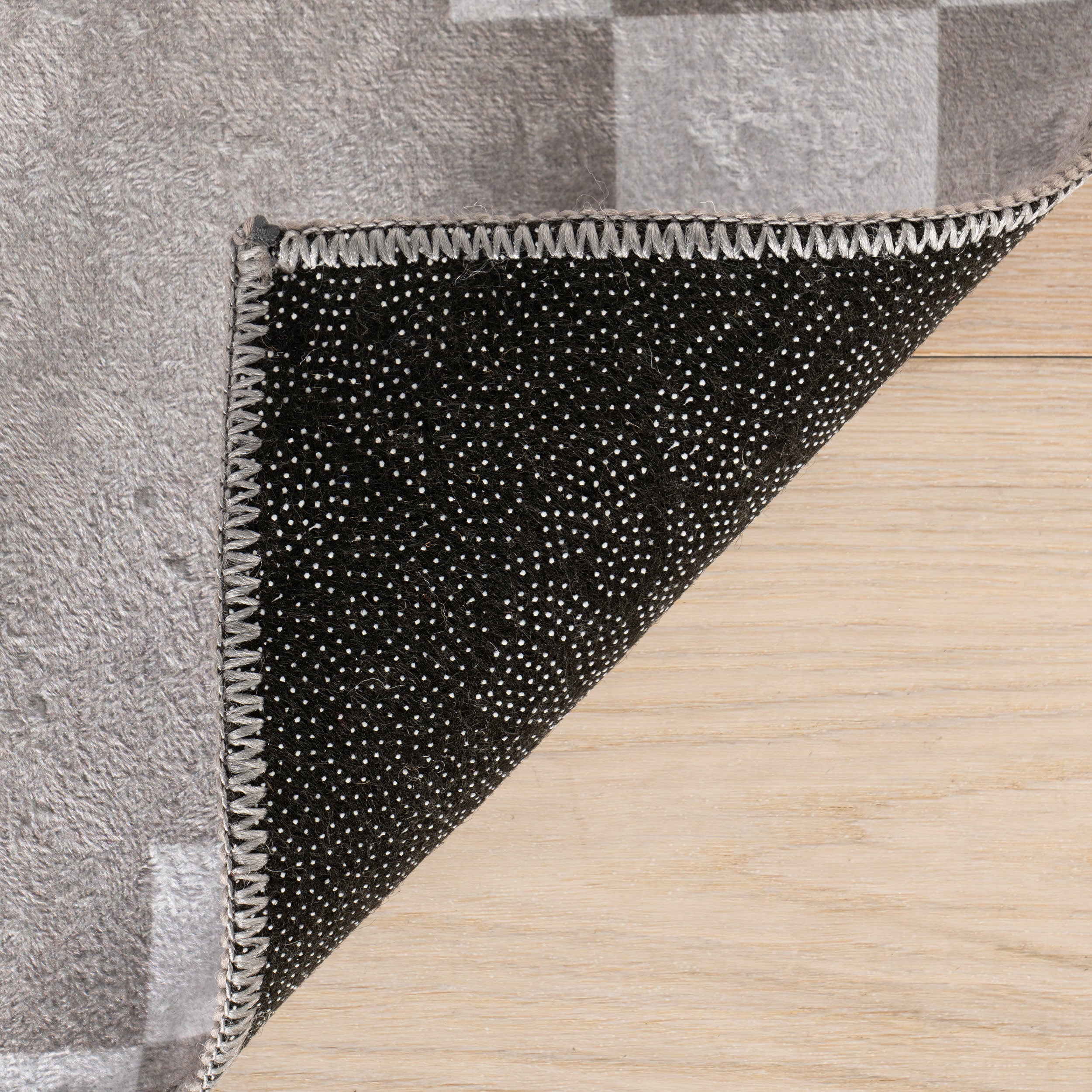Juni Southwestern Geometric Washable Rug | Taupe - Image 8