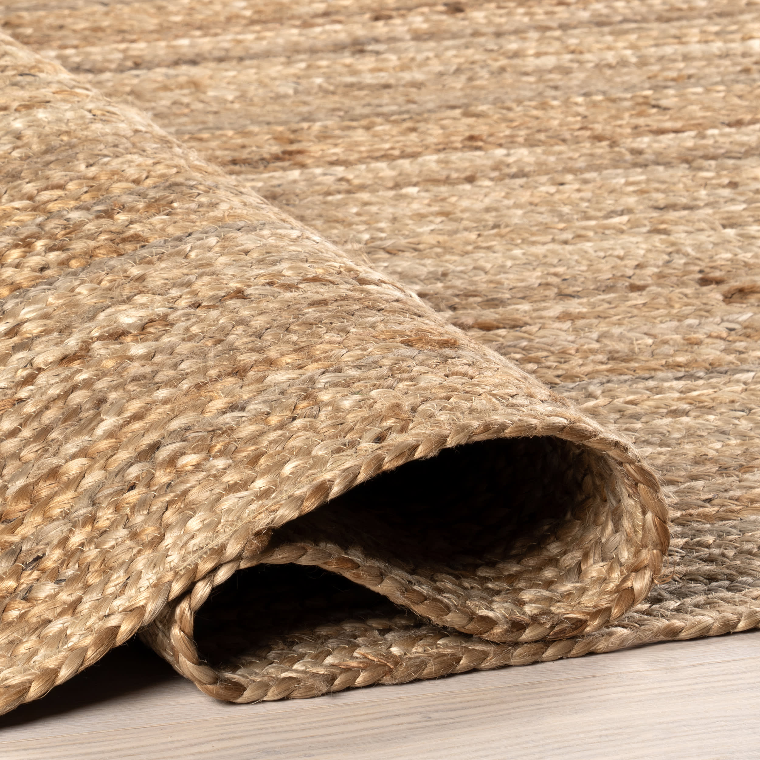 Jute Braided Rug | Natural - Image 12