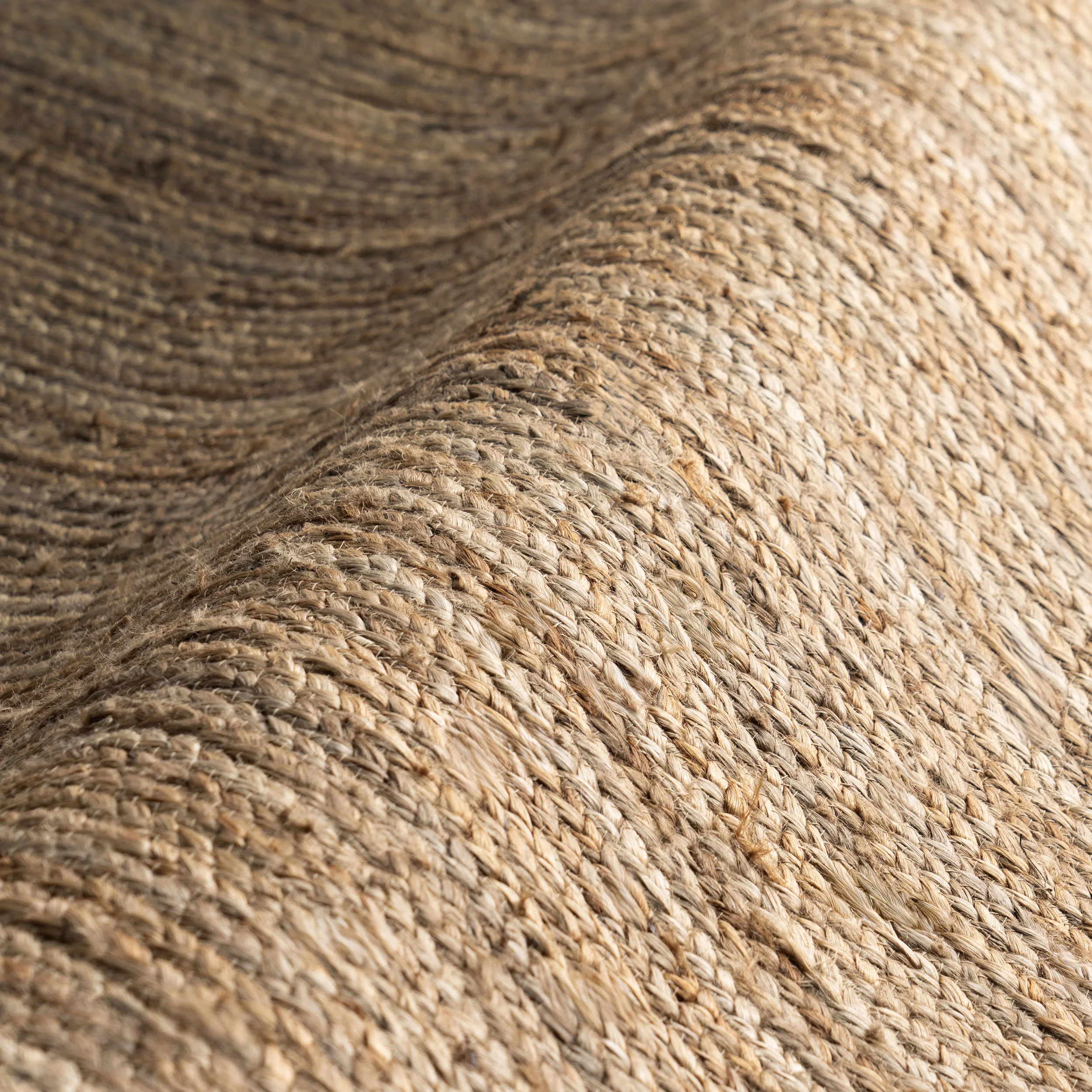 Jute Braided Rug | Natural - Image 3