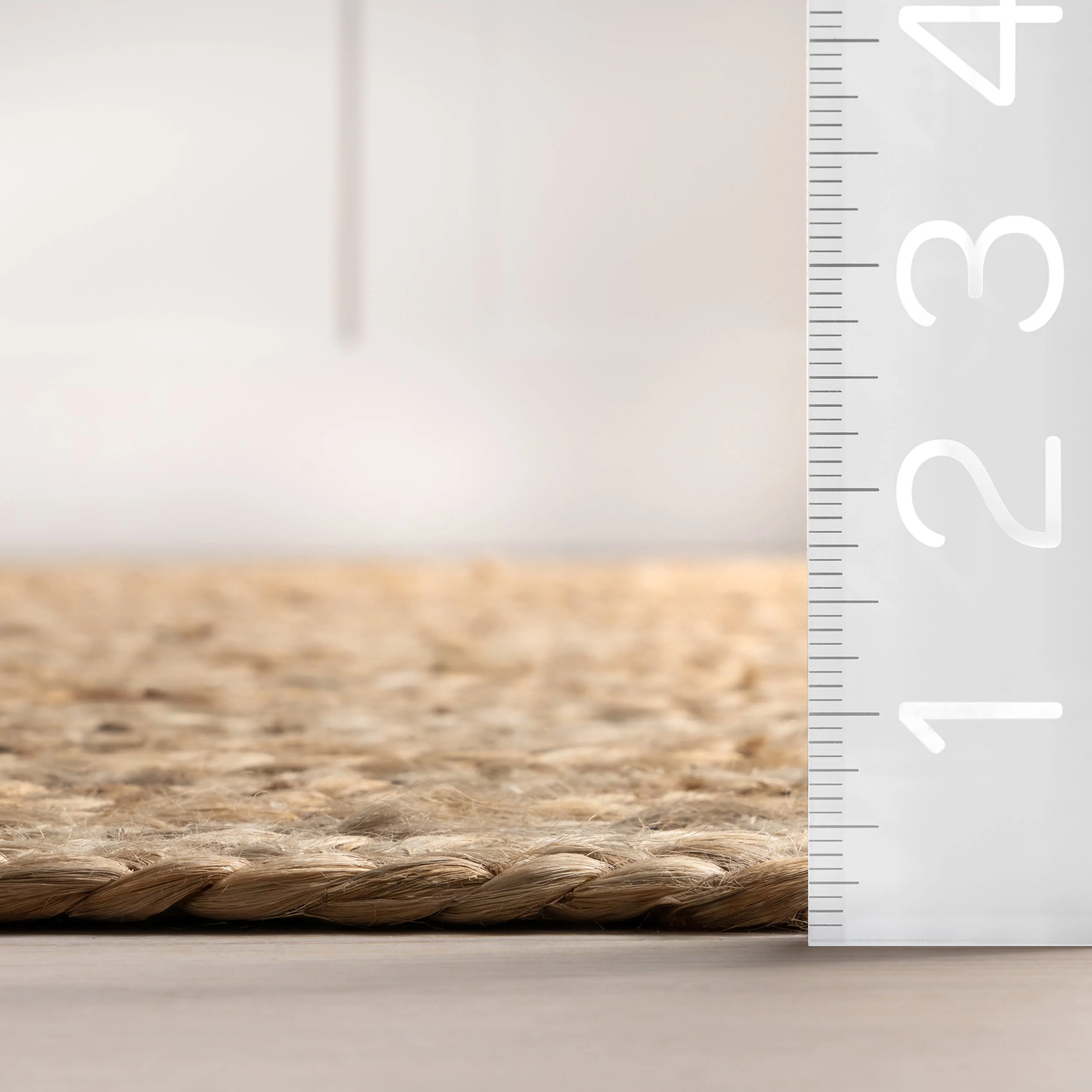 Jute Braided Rug | Natural - Image 6