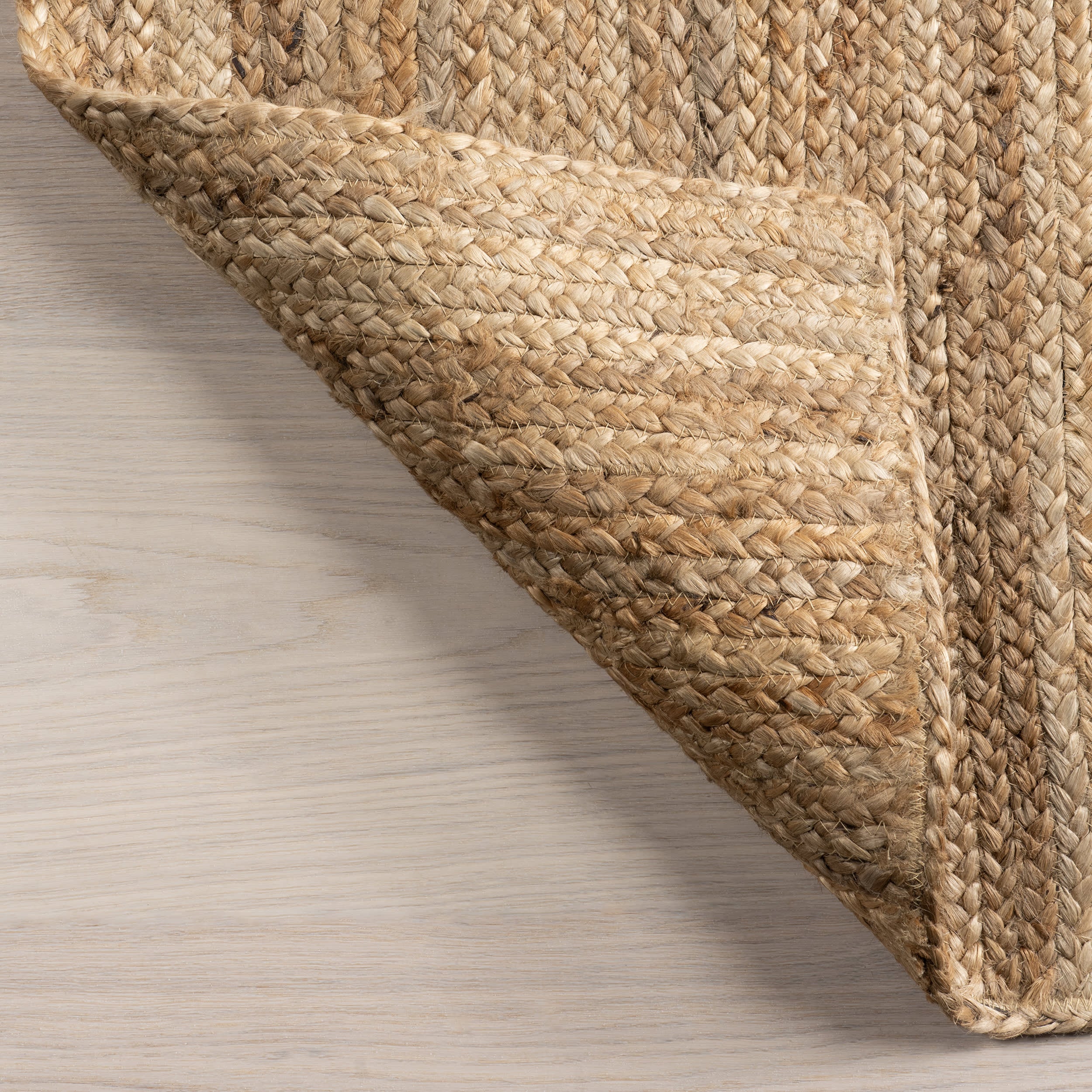 Jute Braided Rug | Natural - Image 8