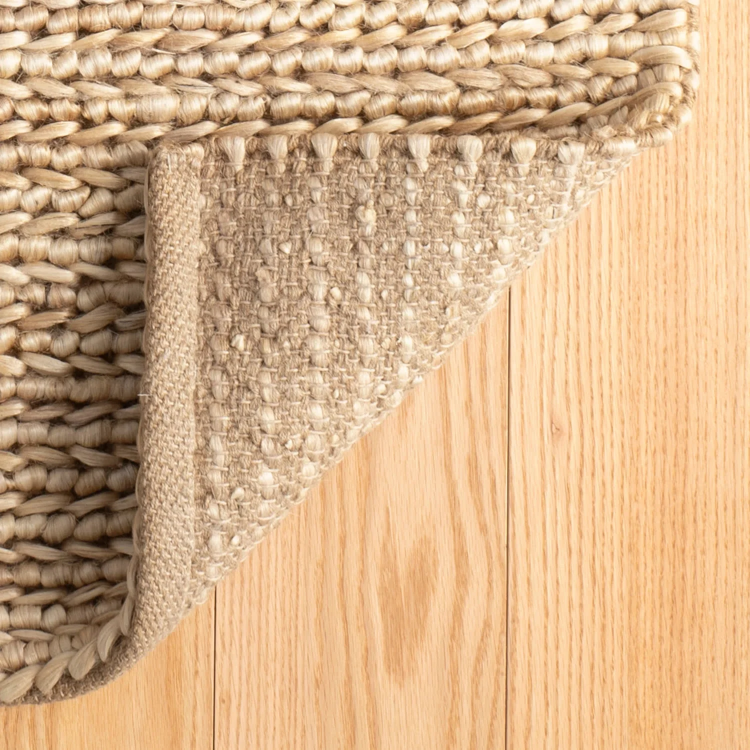 Jute Handwoven Rug | Natural - Image 6