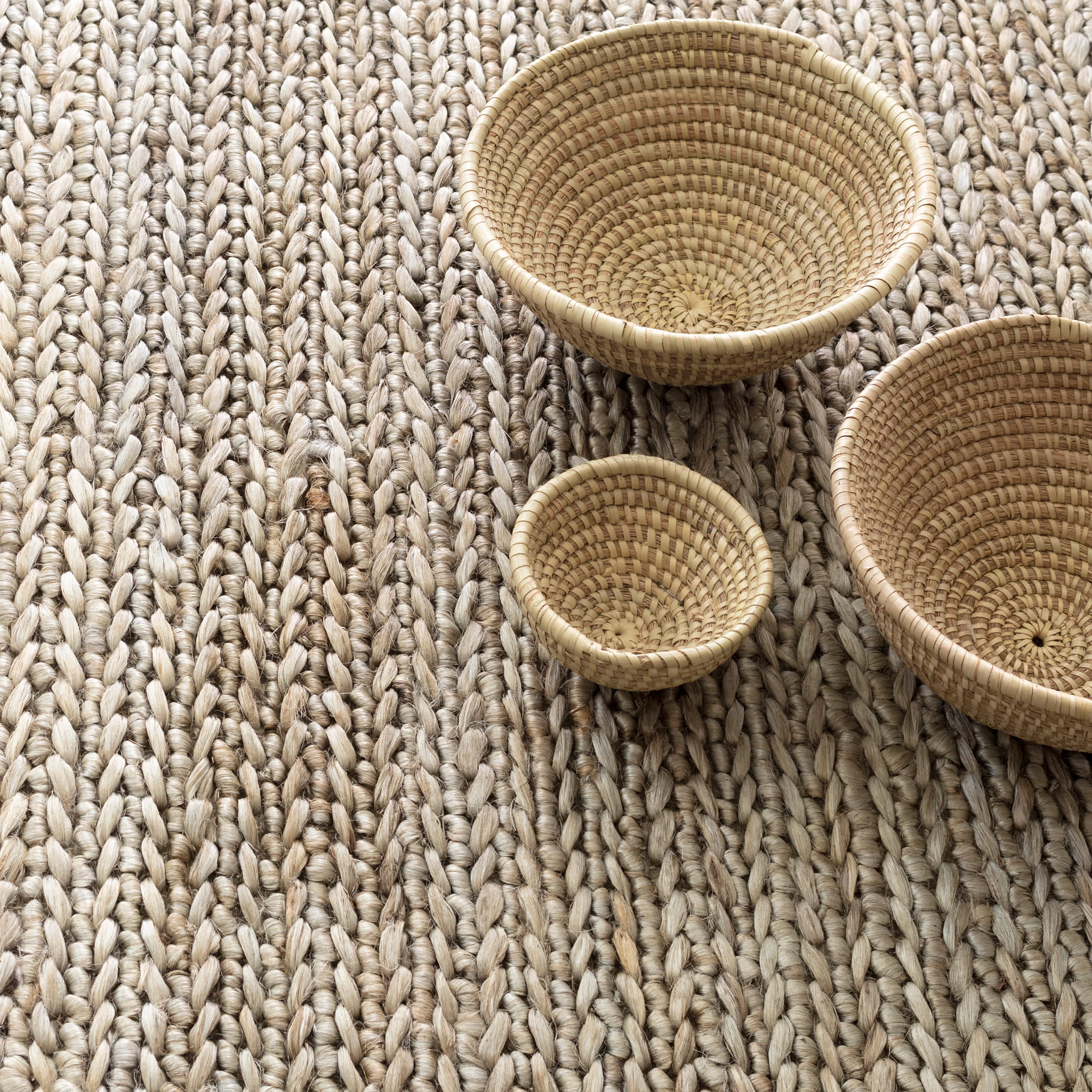Jute Handwoven Rug | Seaglass - Image 2