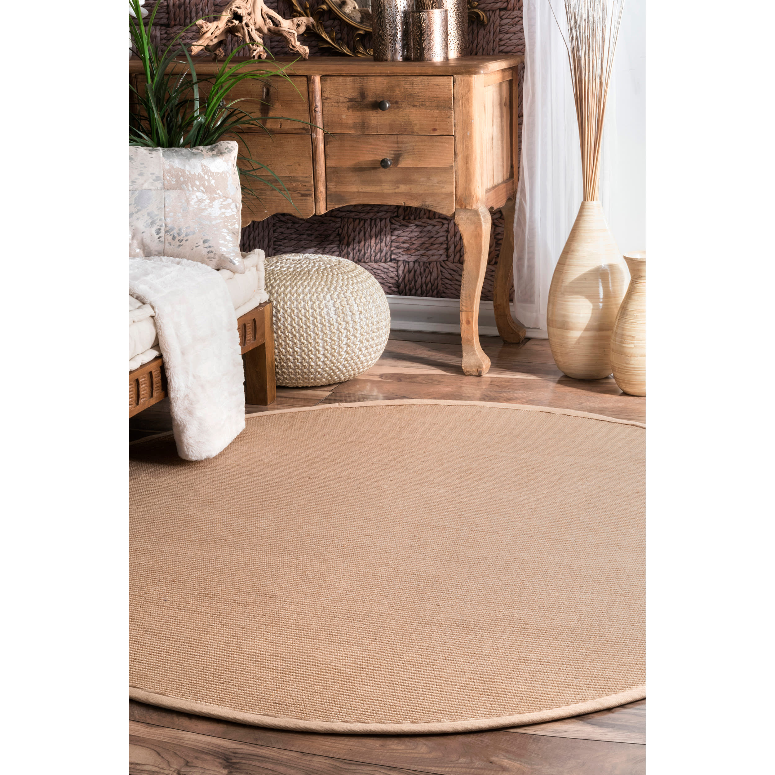 Jute Rug | Beige - Image 2