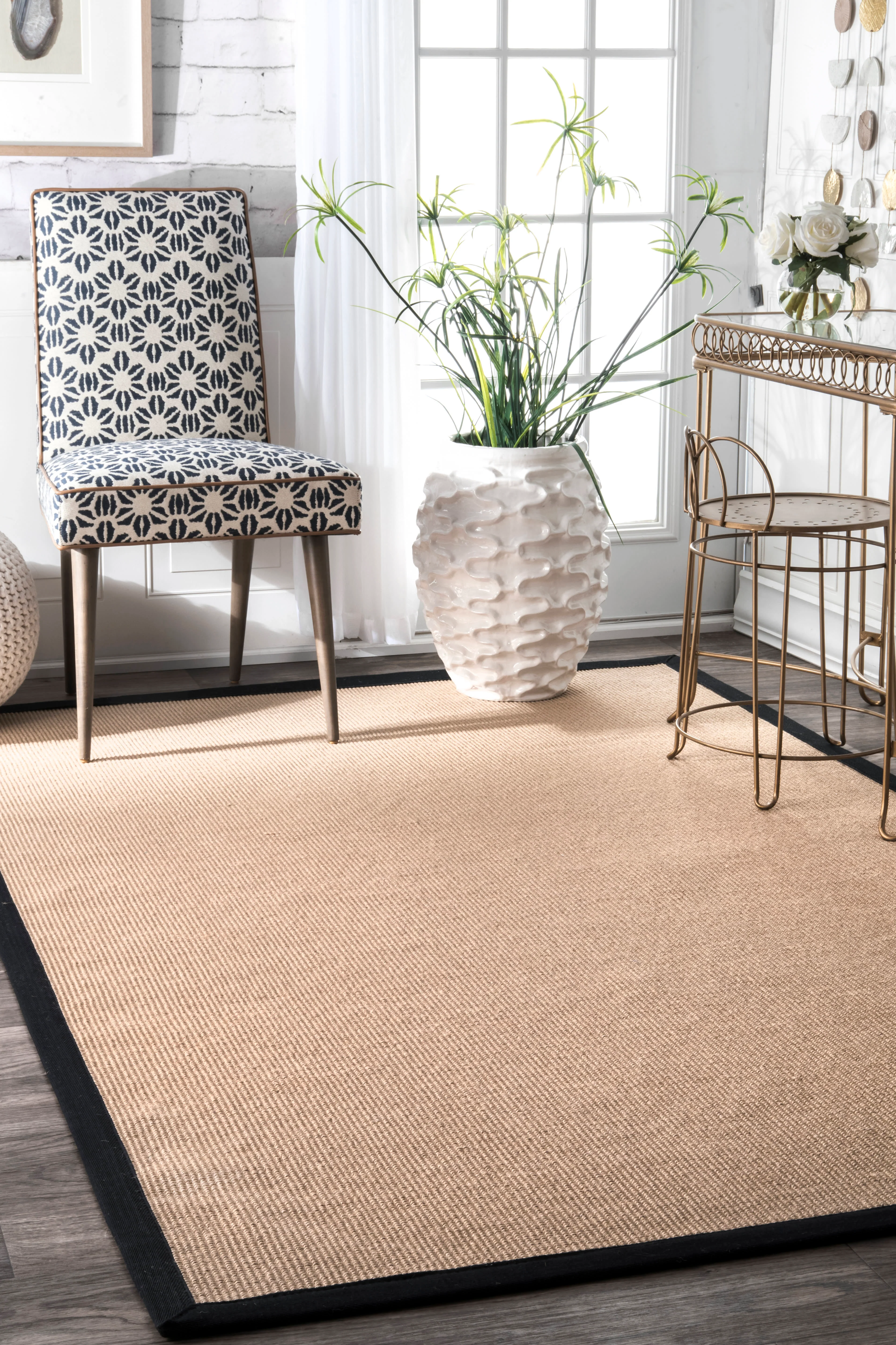 Jute Rug | Black - Image 2