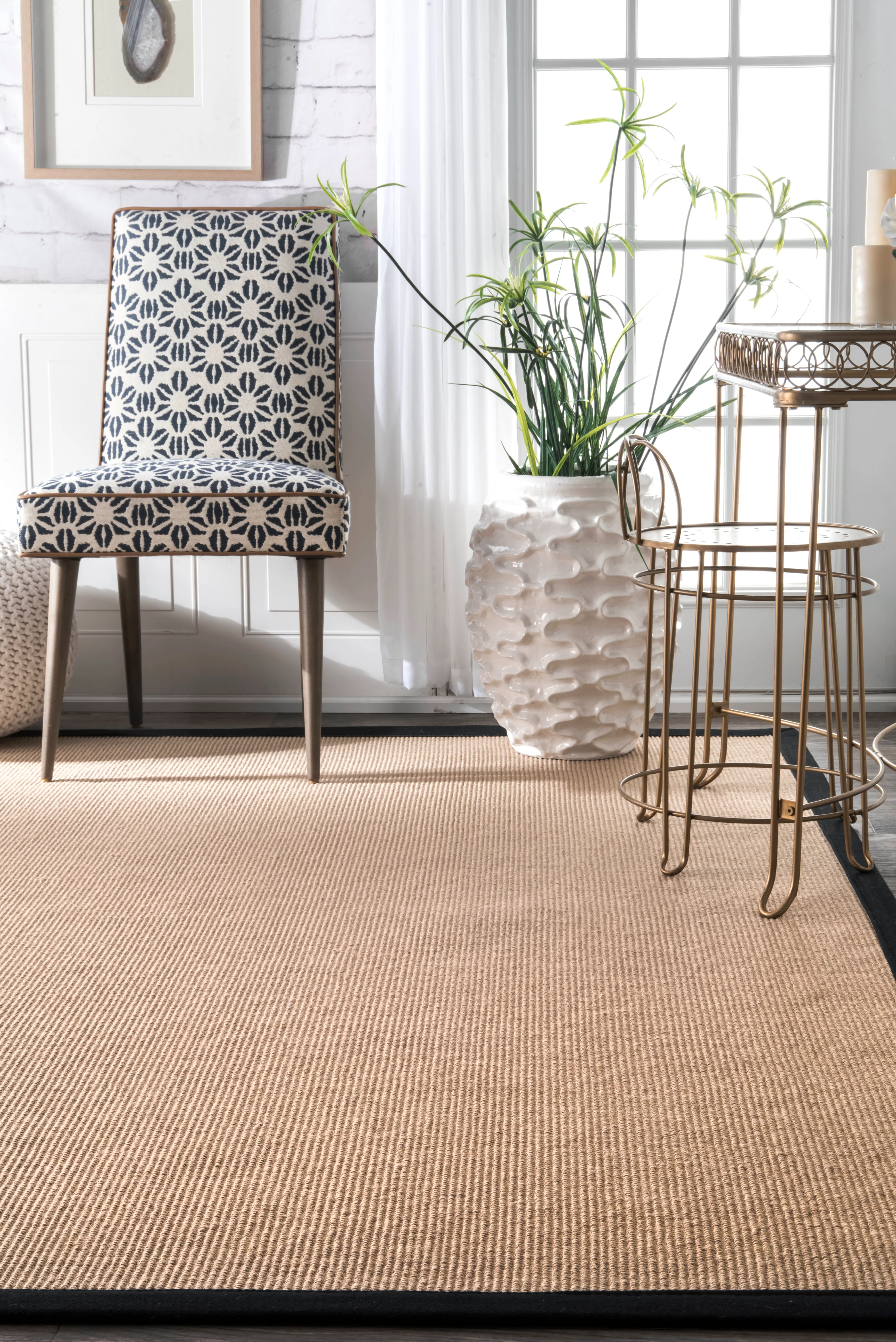 Jute Rug | Black - Image 4