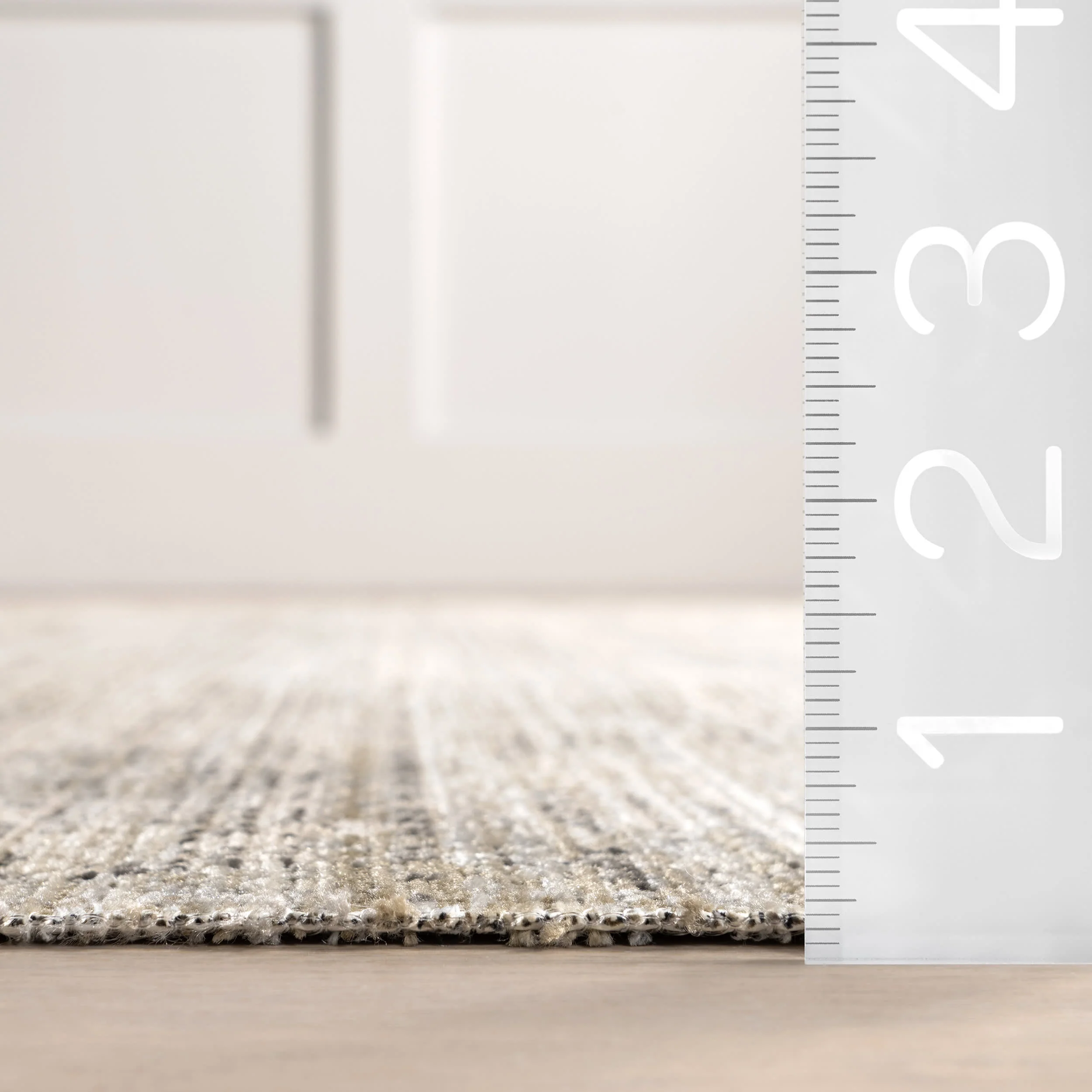 Bryony Medallion Indoor/Outdoor Area Rug | Light Grey - Image 6