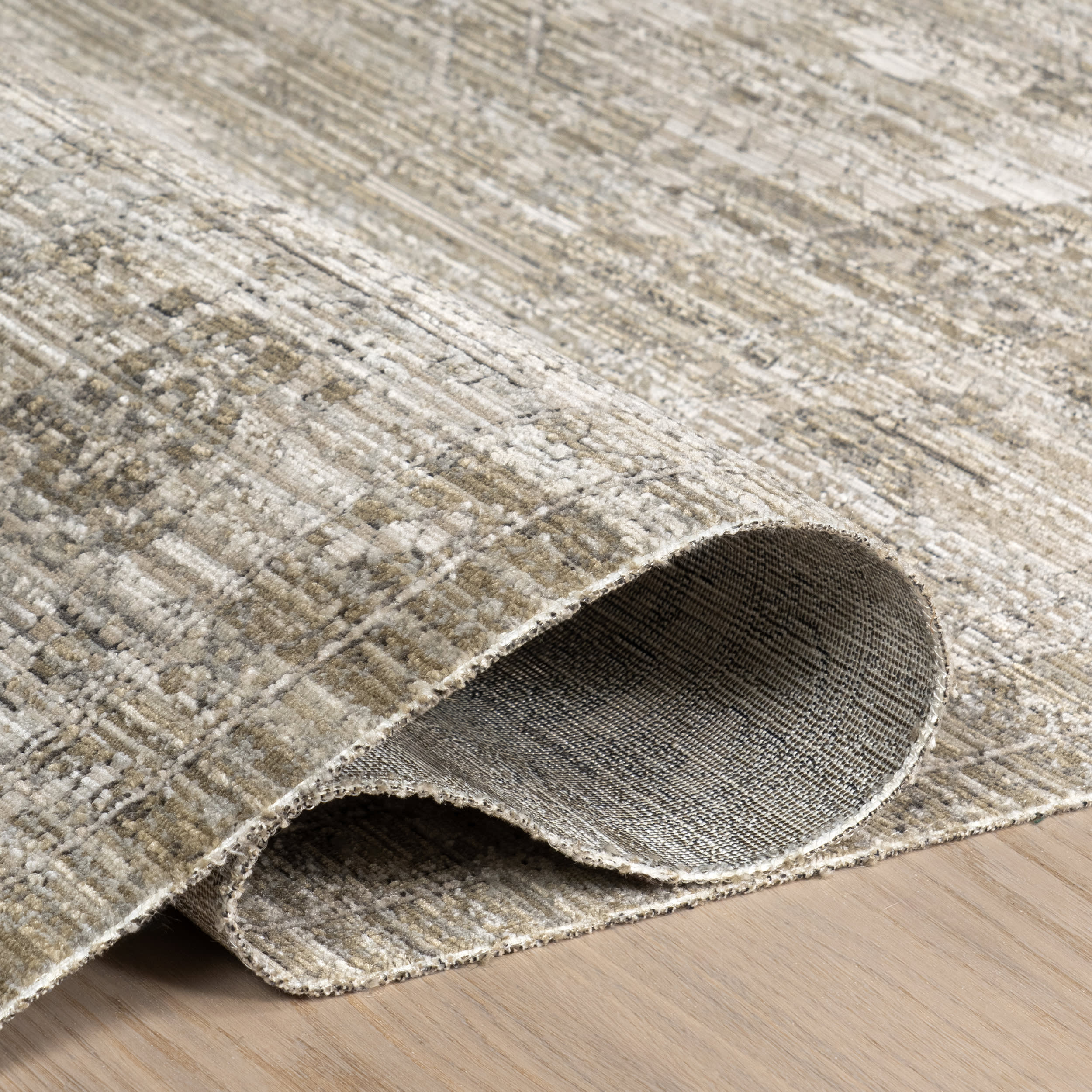 Bryony Medallion Indoor/Outdoor Area Rug | Light Grey - Image 9