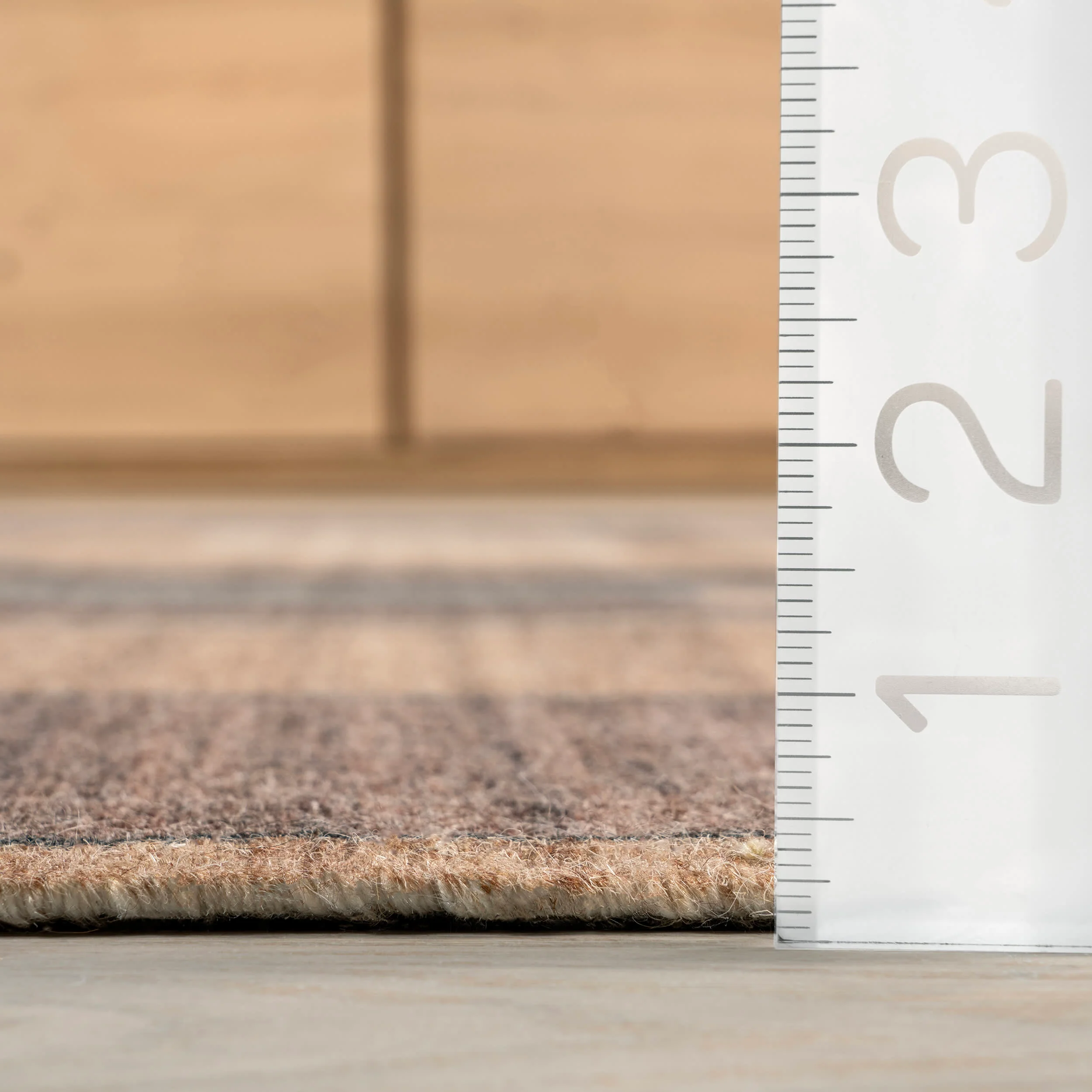 Kali Gandaki Wool Rug | Brown - Image 4