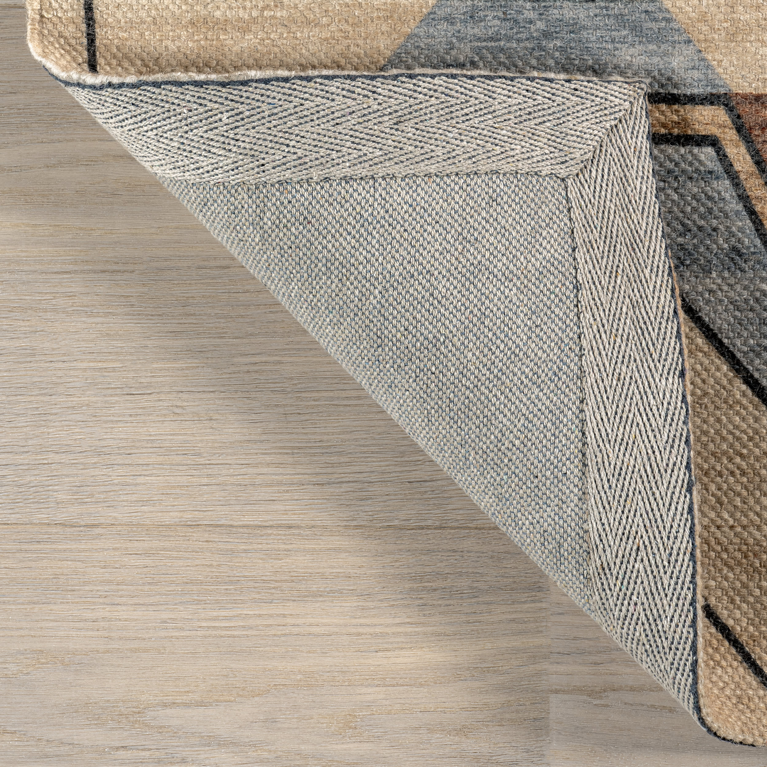 Kali Gandaki Wool Rug | Brown - Image 5