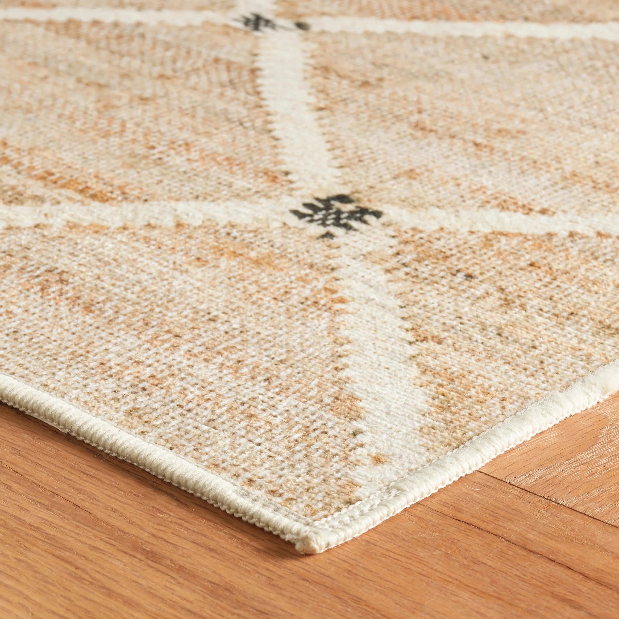 Kali Machine Washable Rug | Natural - Image 5
