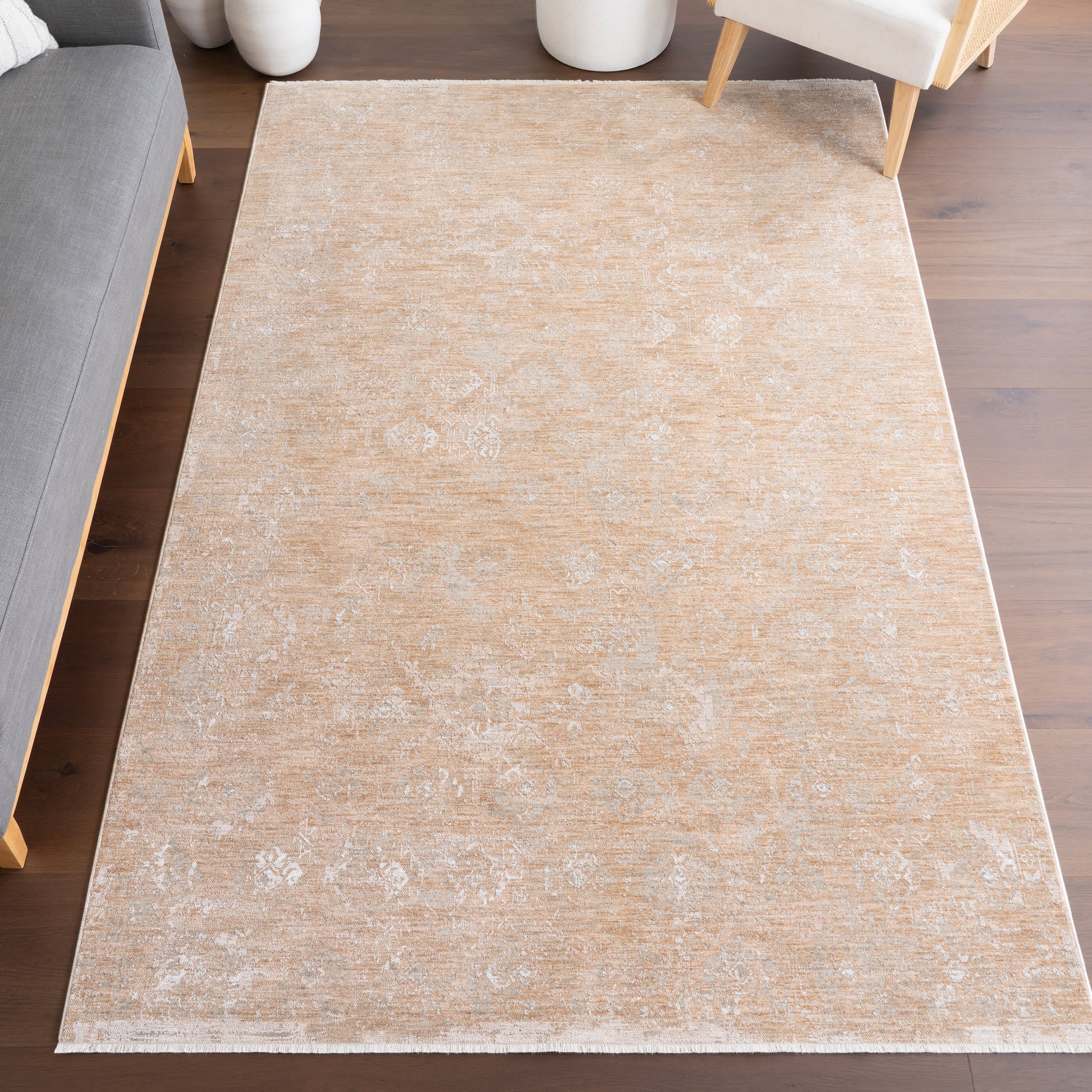 Kamiya Vintage Rug | Light Brown - Image 2