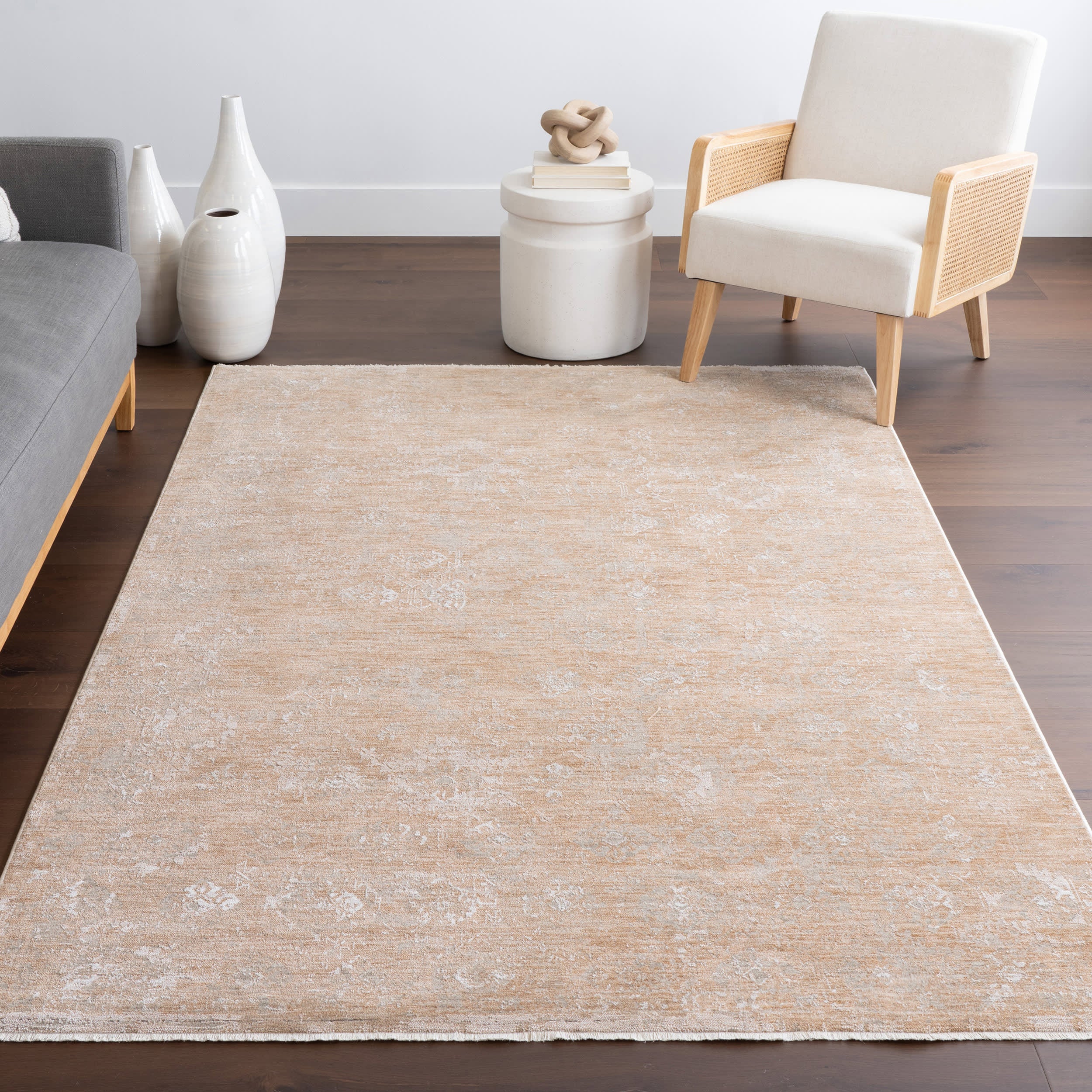 Kamiya Vintage Rug | Light Brown - Image 5