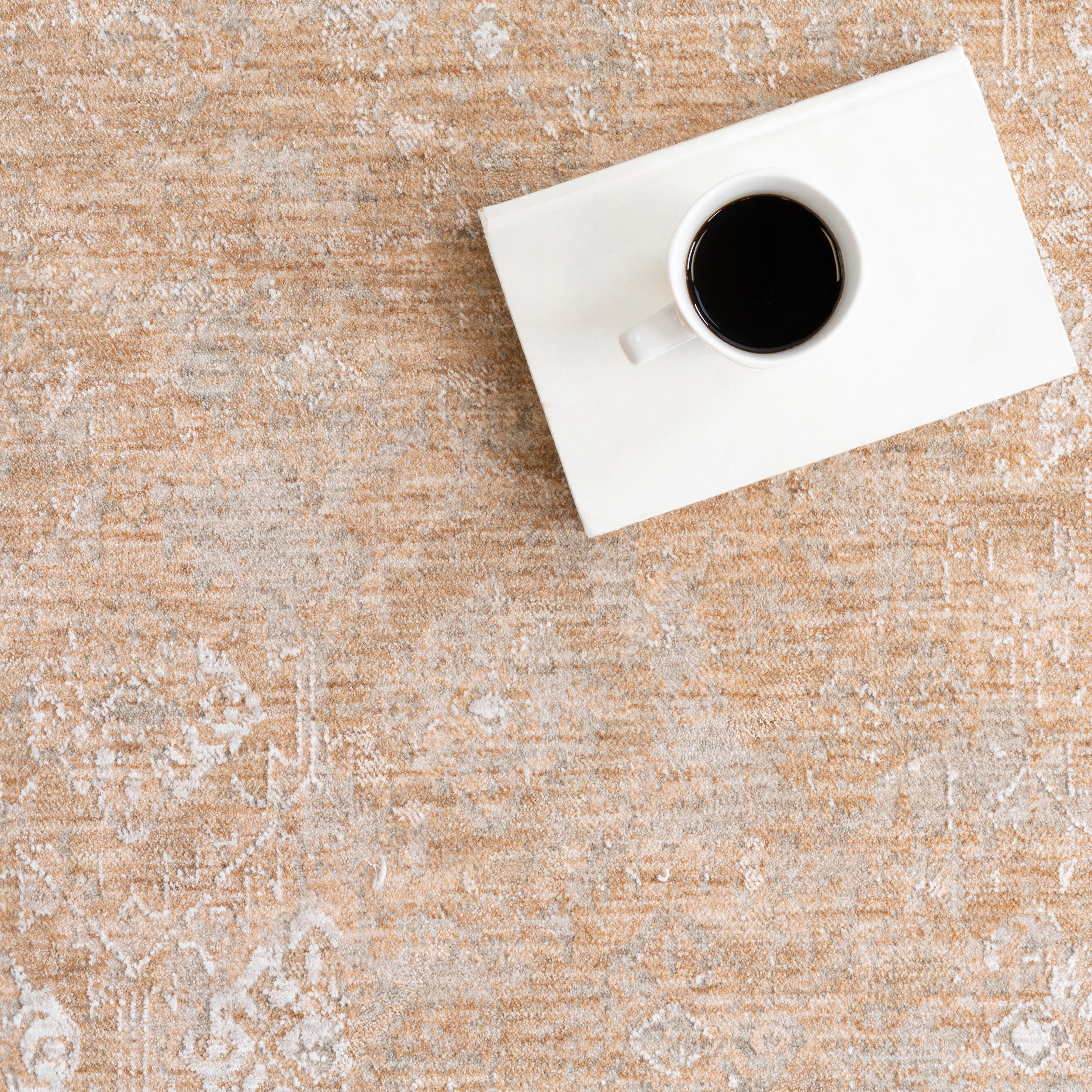 Kamiya Vintage Rug | Light Brown - Image 8