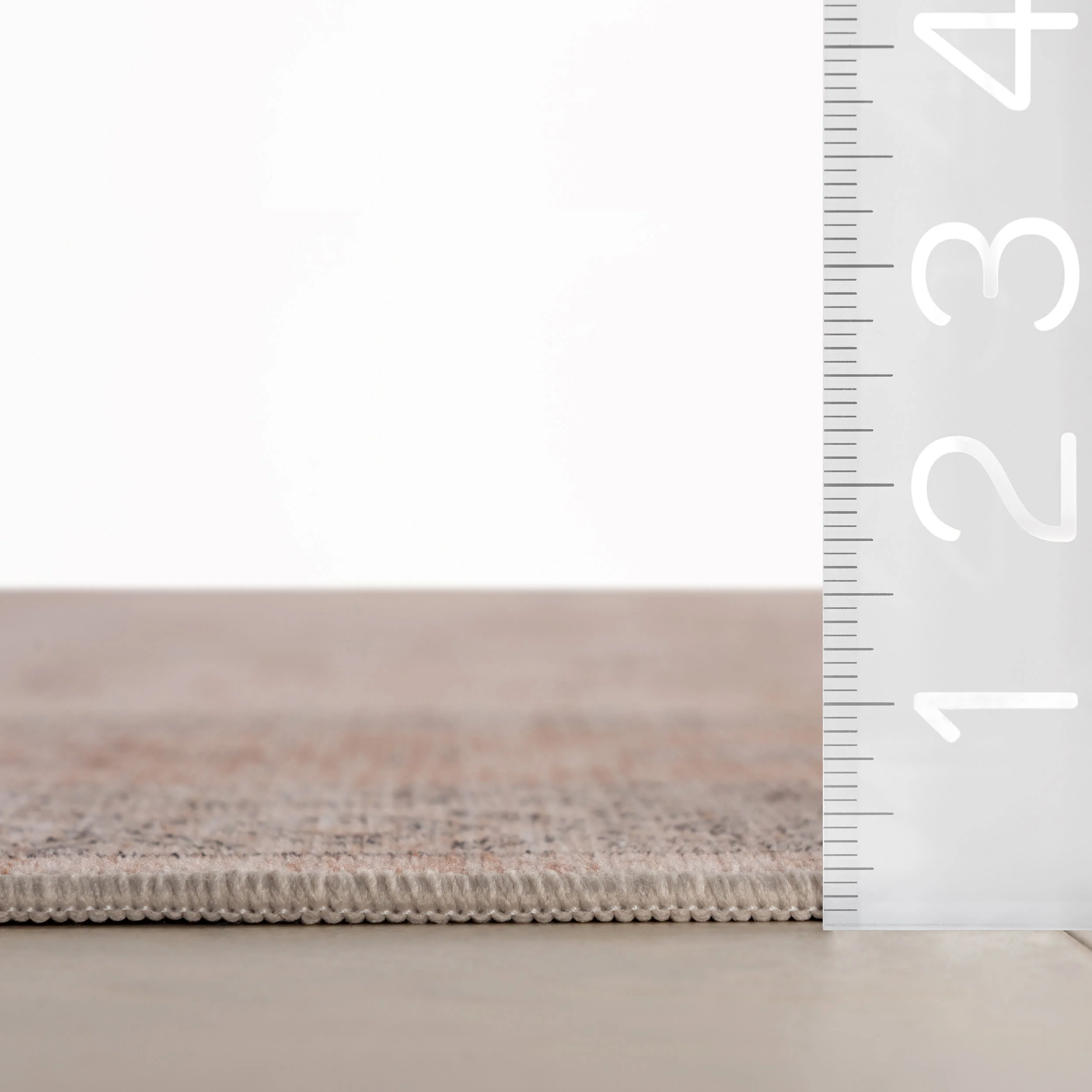 Kanna Oriental and Persian Washable Rug | Peach - Image 6