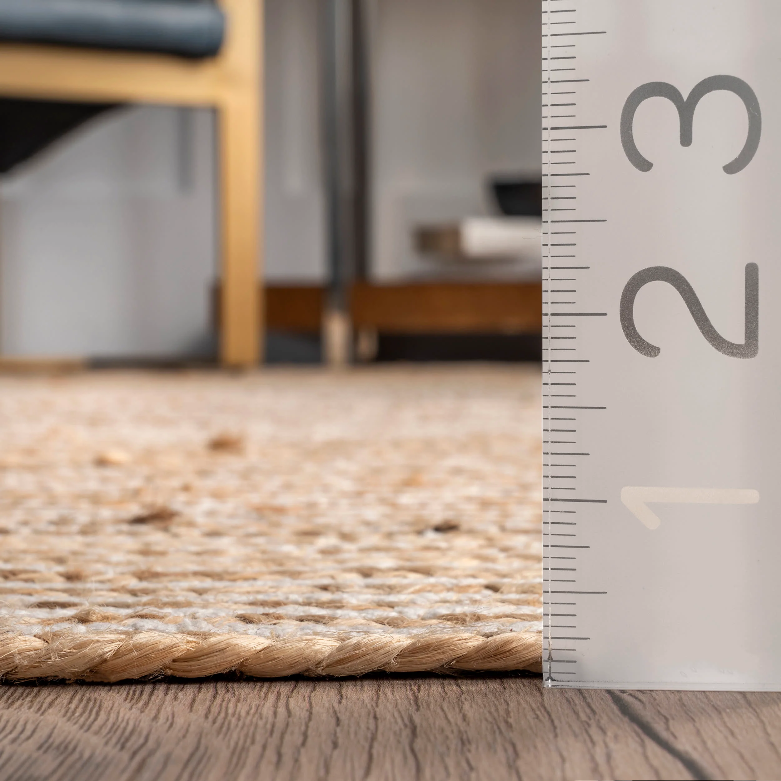 Kate Jute Braided Rug | Natural - Image 5