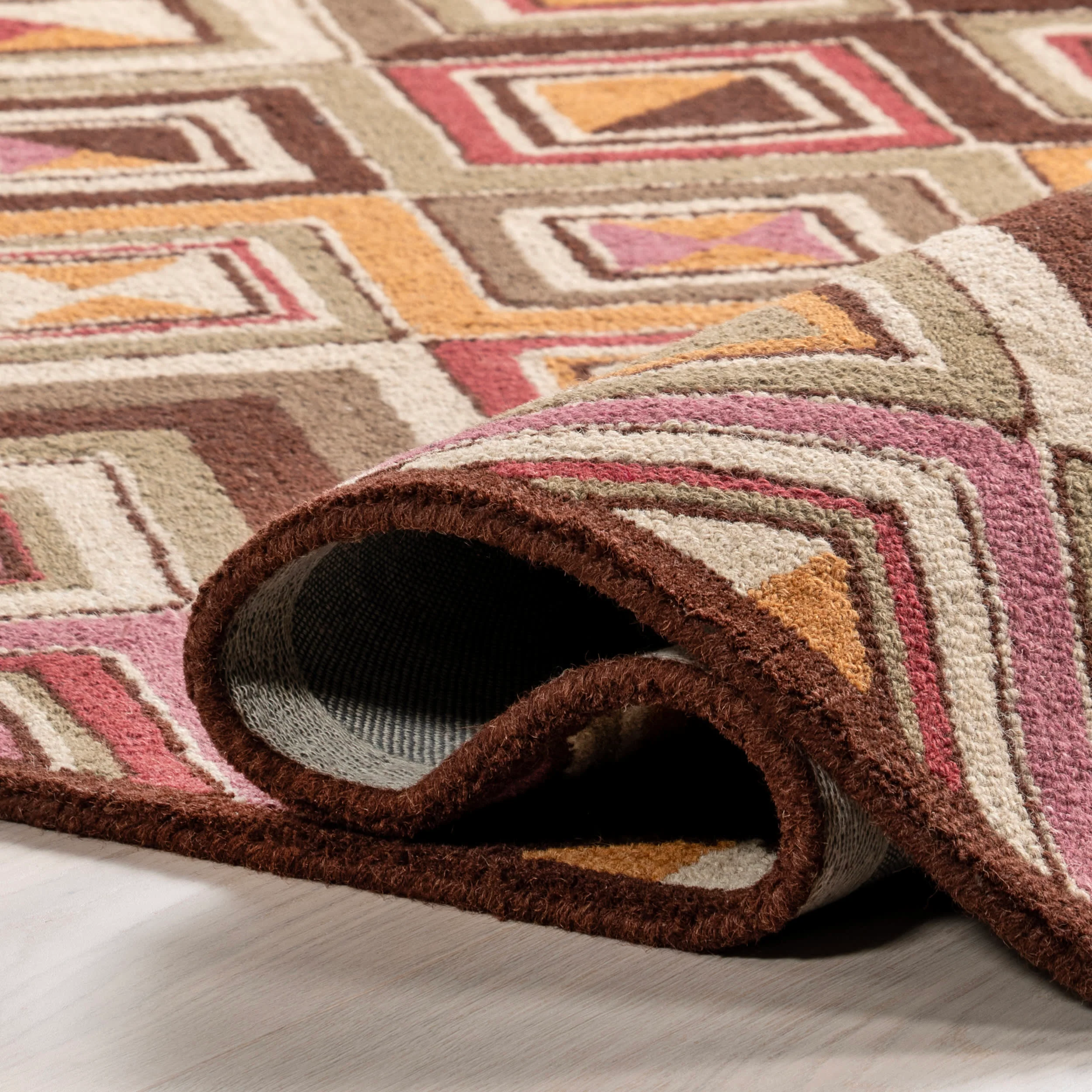 Kathmandu Wool Rug | Multicolor - Image 7