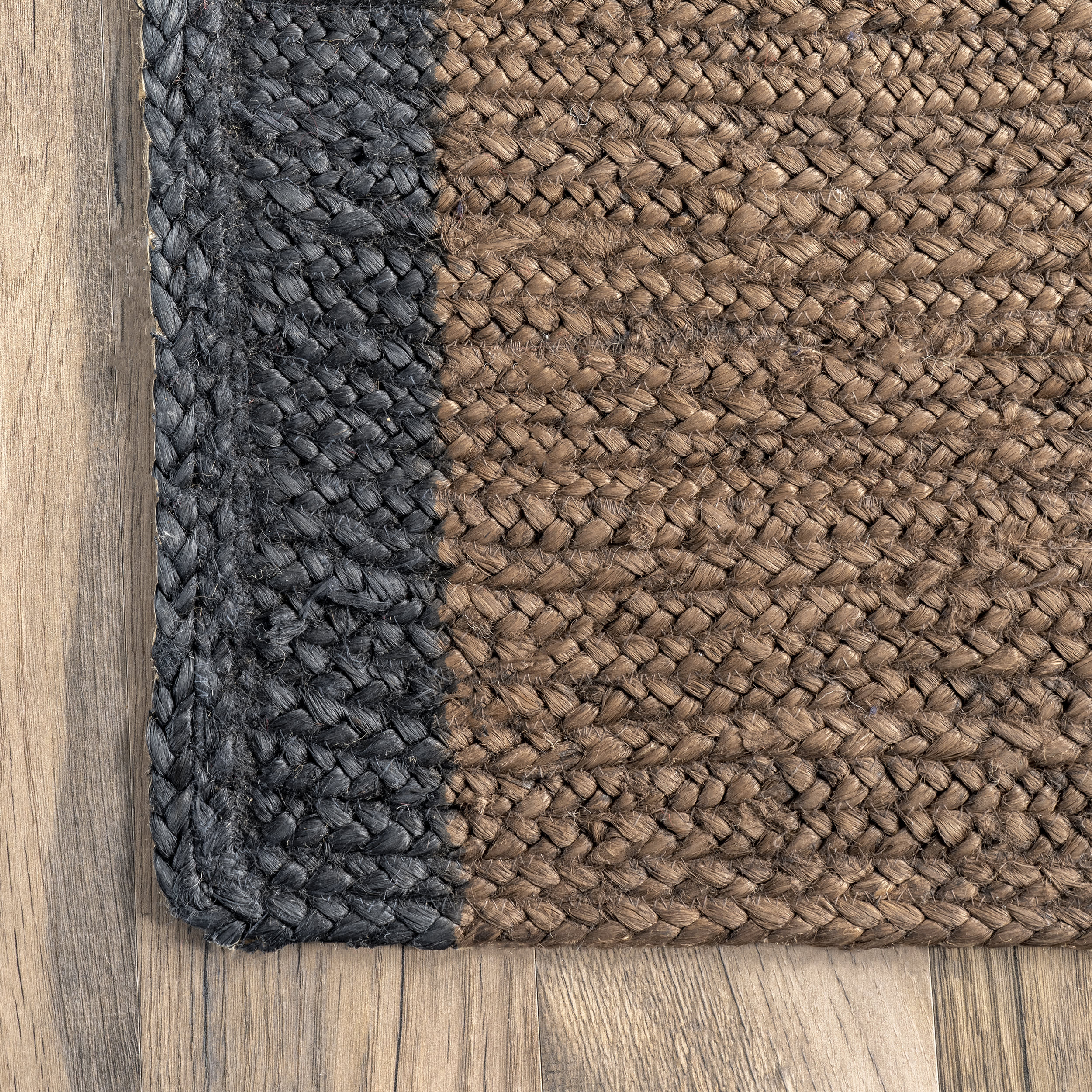 Kathy Jute Banded Rug | Multicolor - Image 3