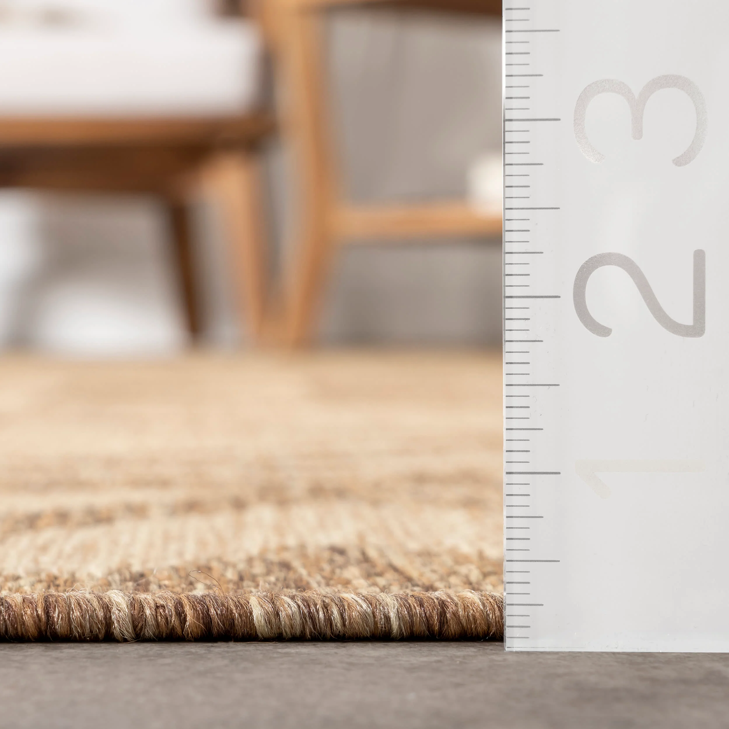 Kelly Transitional Indoor/Outdoor Rug | Brown - Image 5