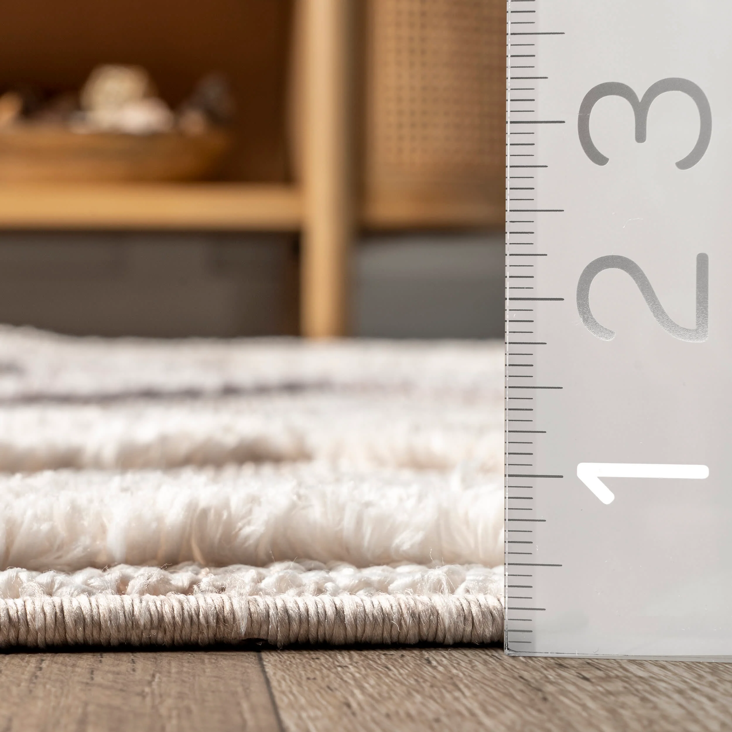Kelsey Moroccan Raised Rug | Beige - Image 5