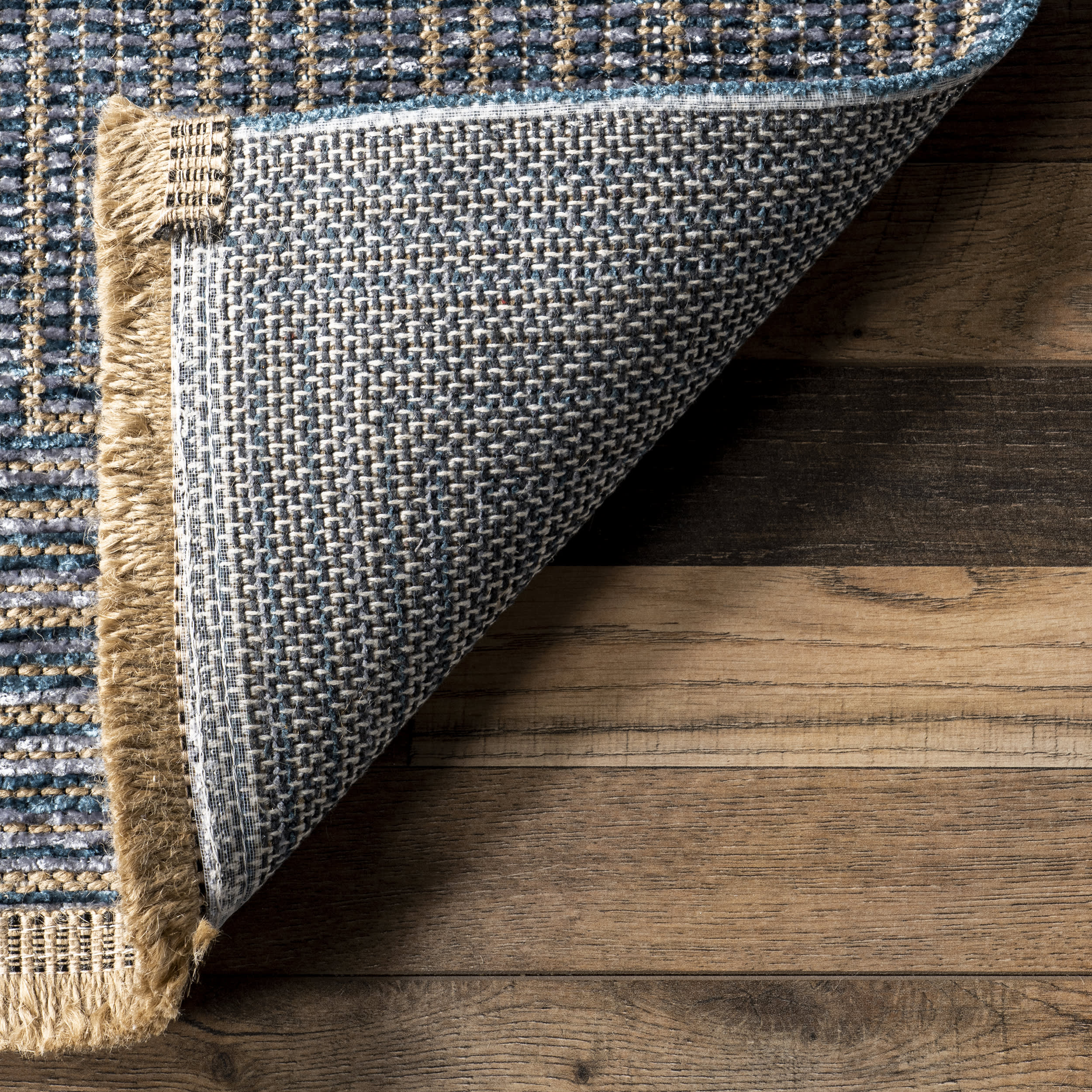 Kenna Geometric Rug | Blue - Image 5