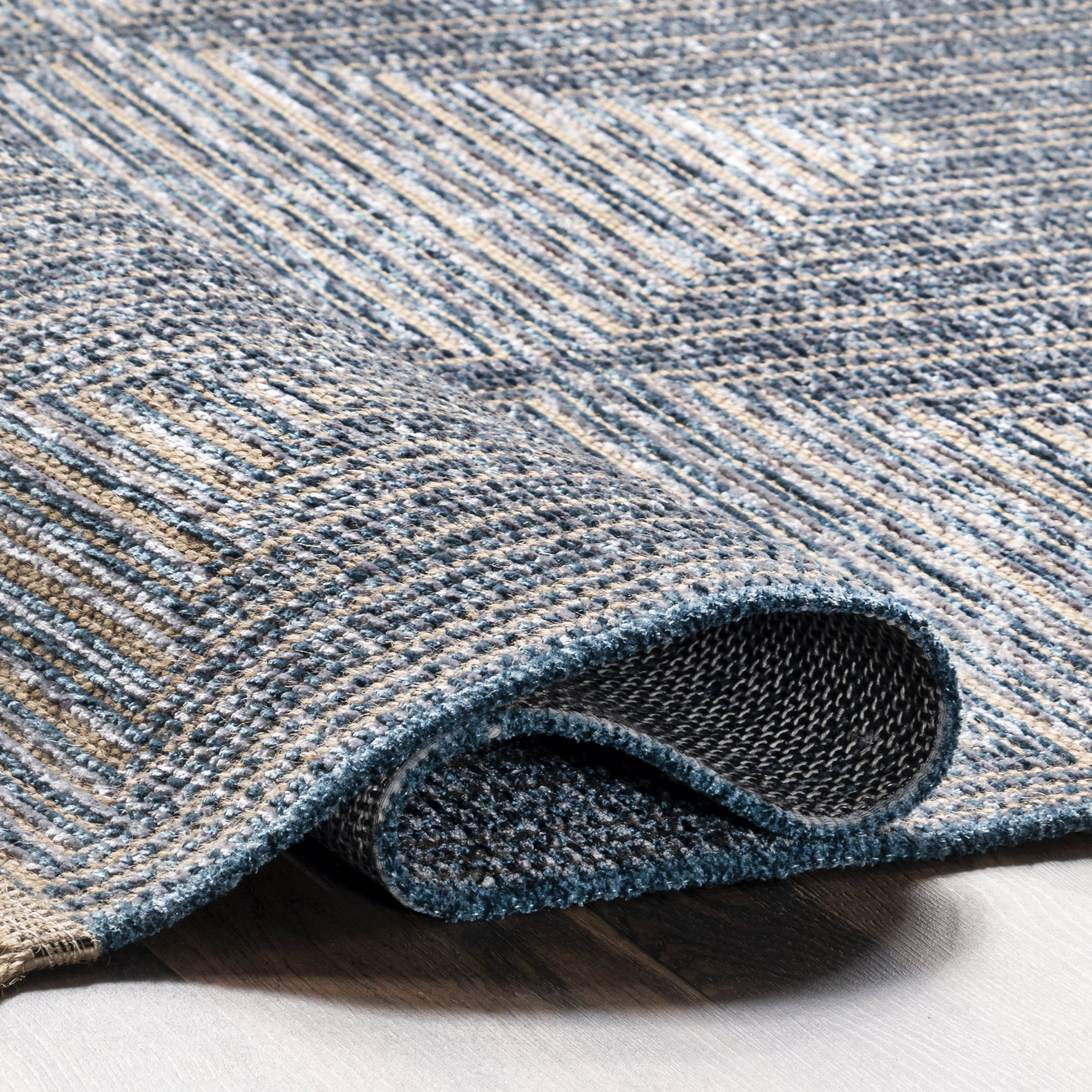 Kenna Geometric Rug | Blue - Image 7
