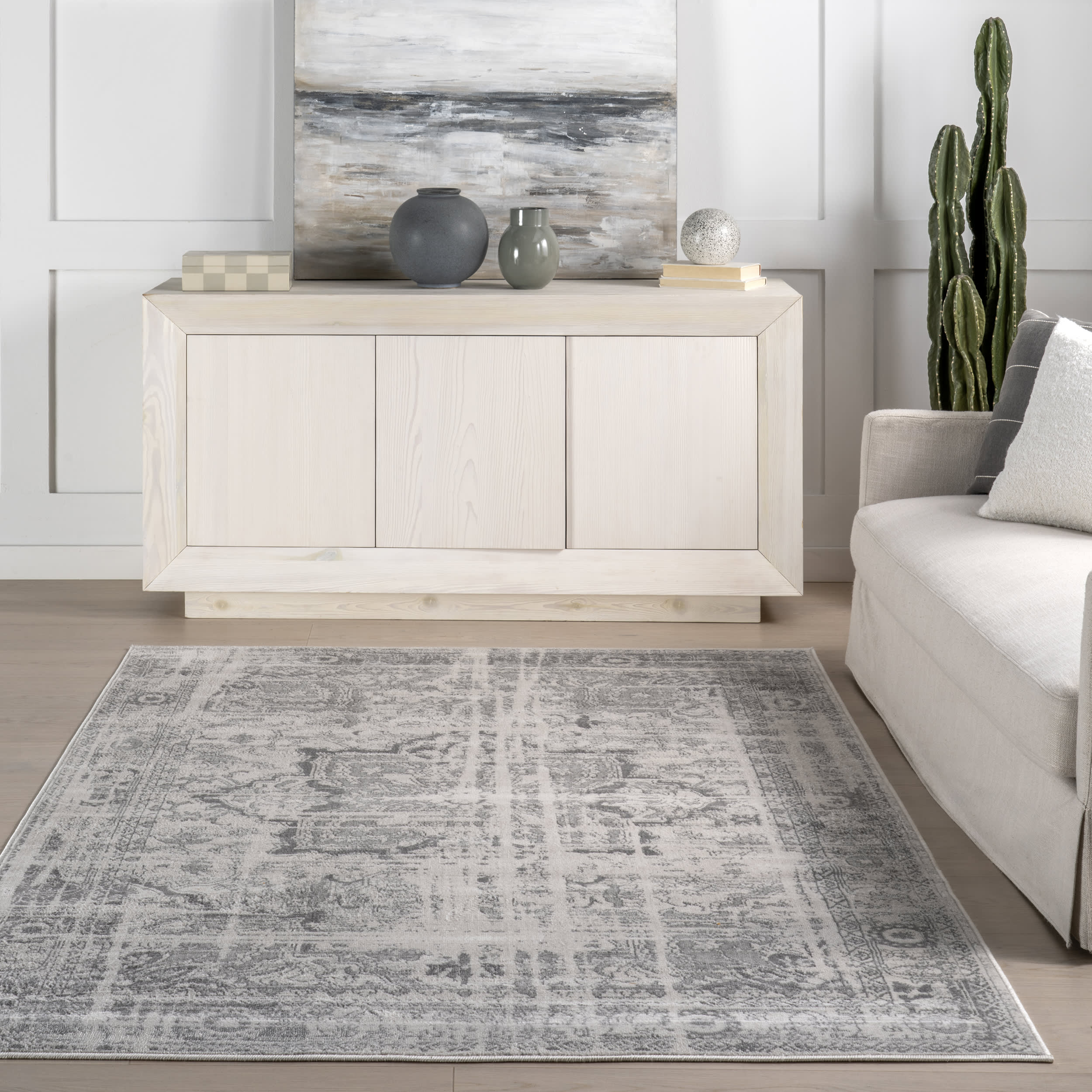 Kensley Medallion Rug | Beige - Image 5