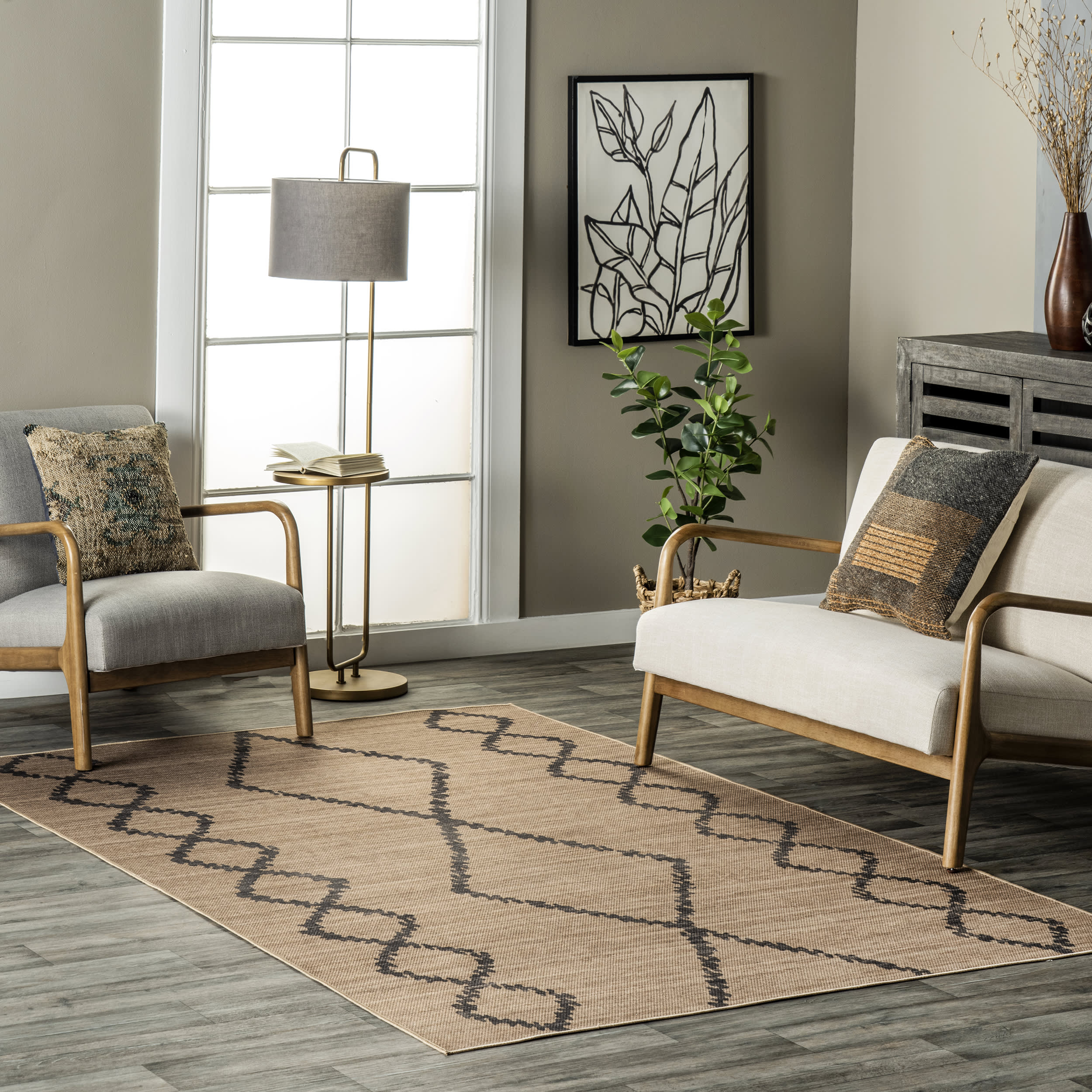 Kimmie Easy-Jute Washable Braided Rug | Natural - Image 2